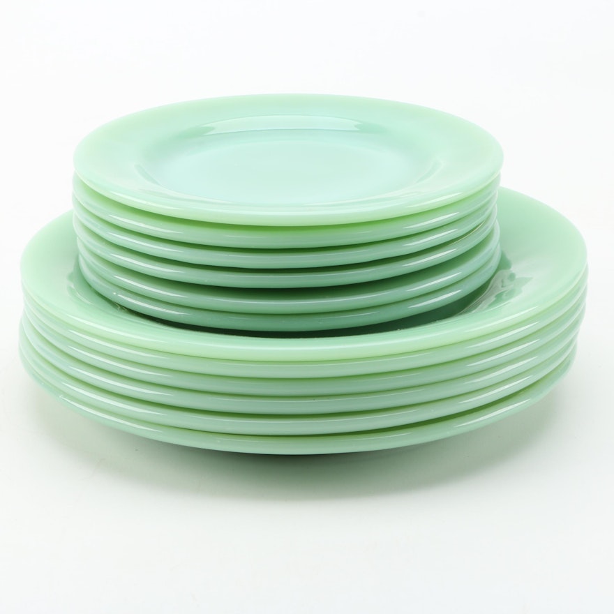 Fire-King Jadeite Glass Dishes