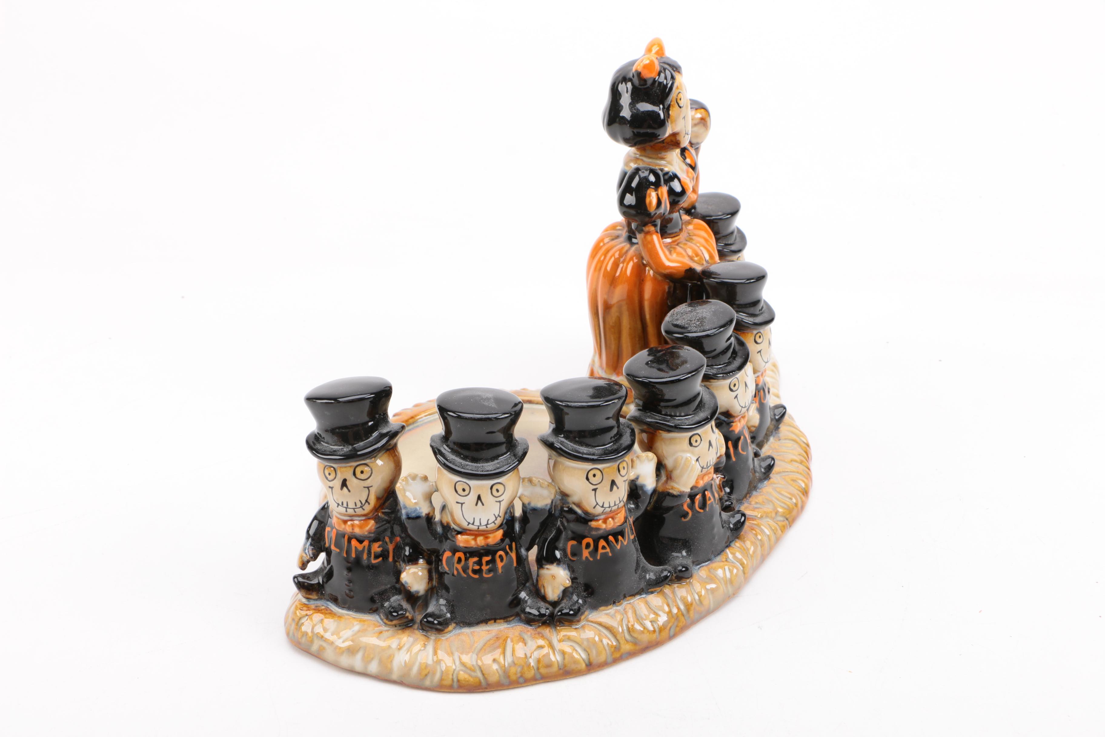 Ceramic Halloween Decor