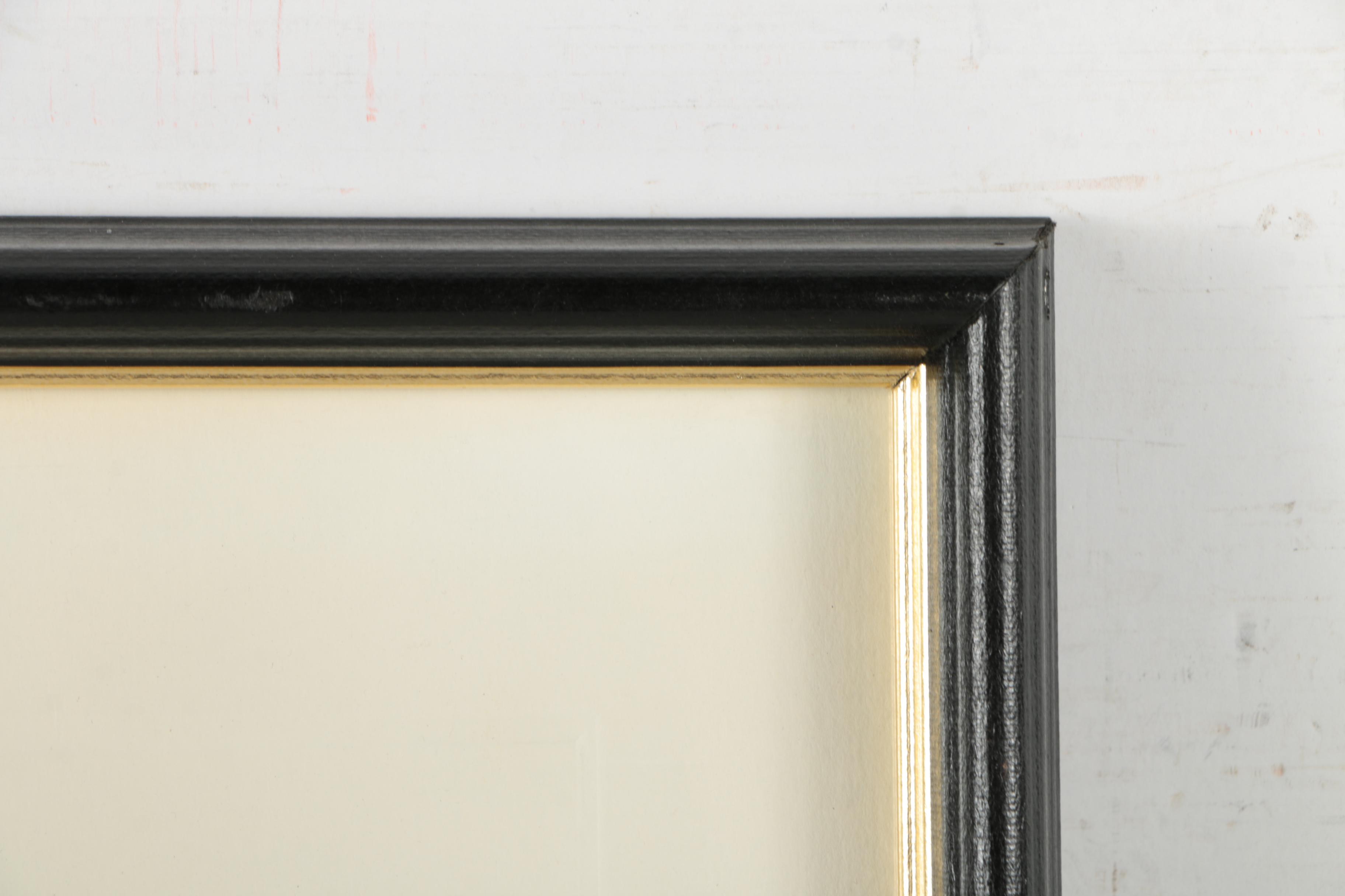 Halftone Reproduction Print on Paper After Stan Fenelle "Cannonade"