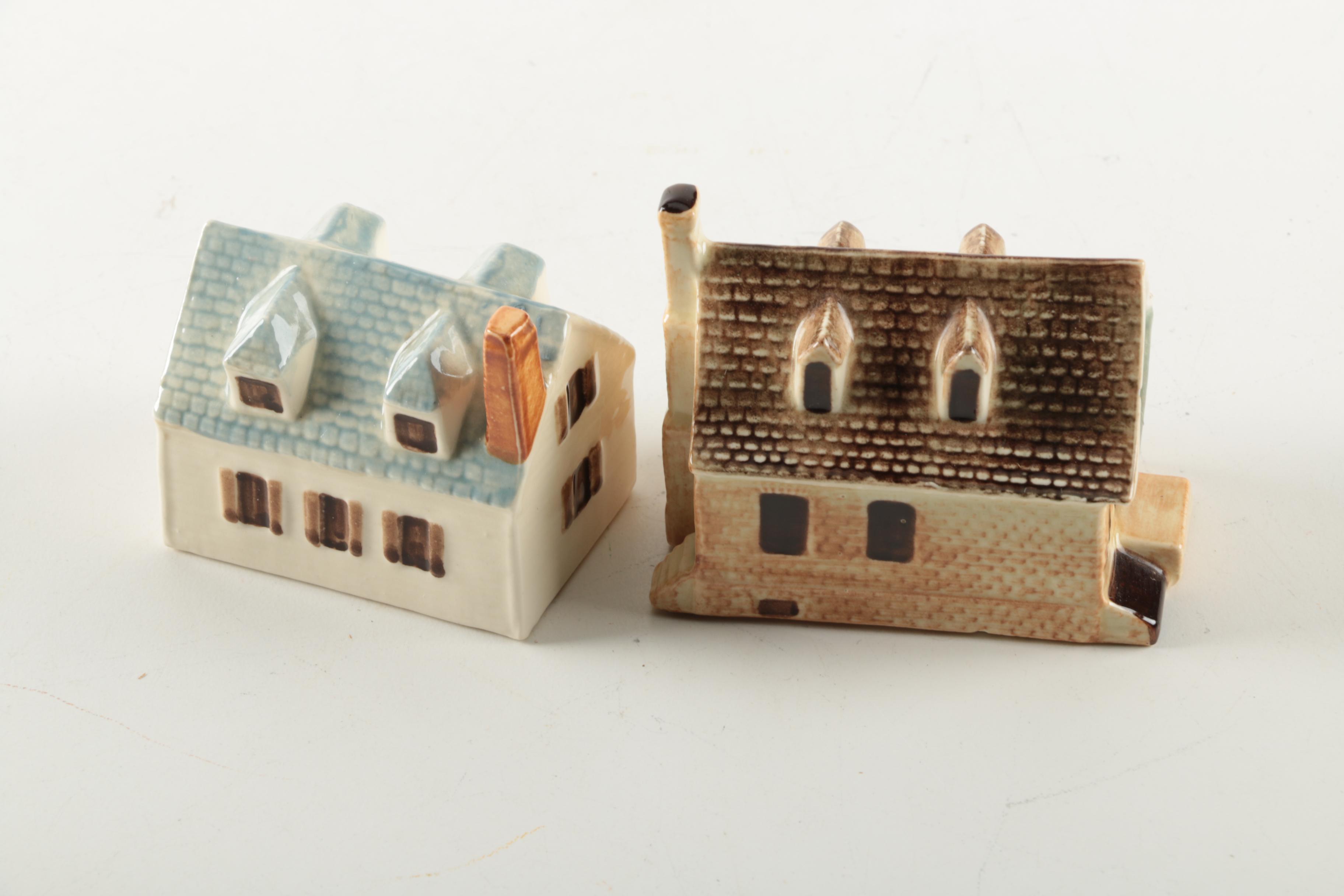 English Ceramic Model Cottages