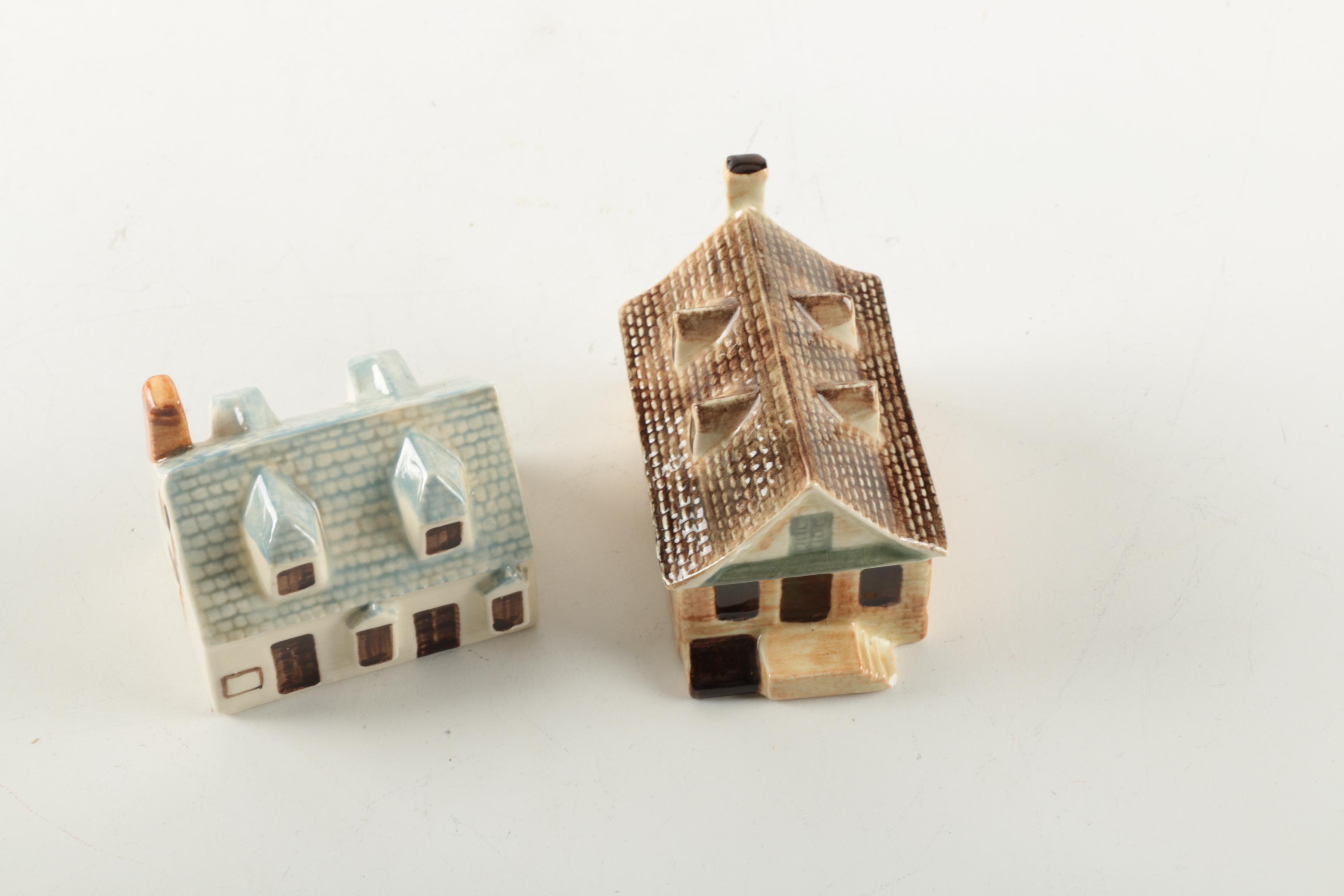 English Ceramic Model Cottages