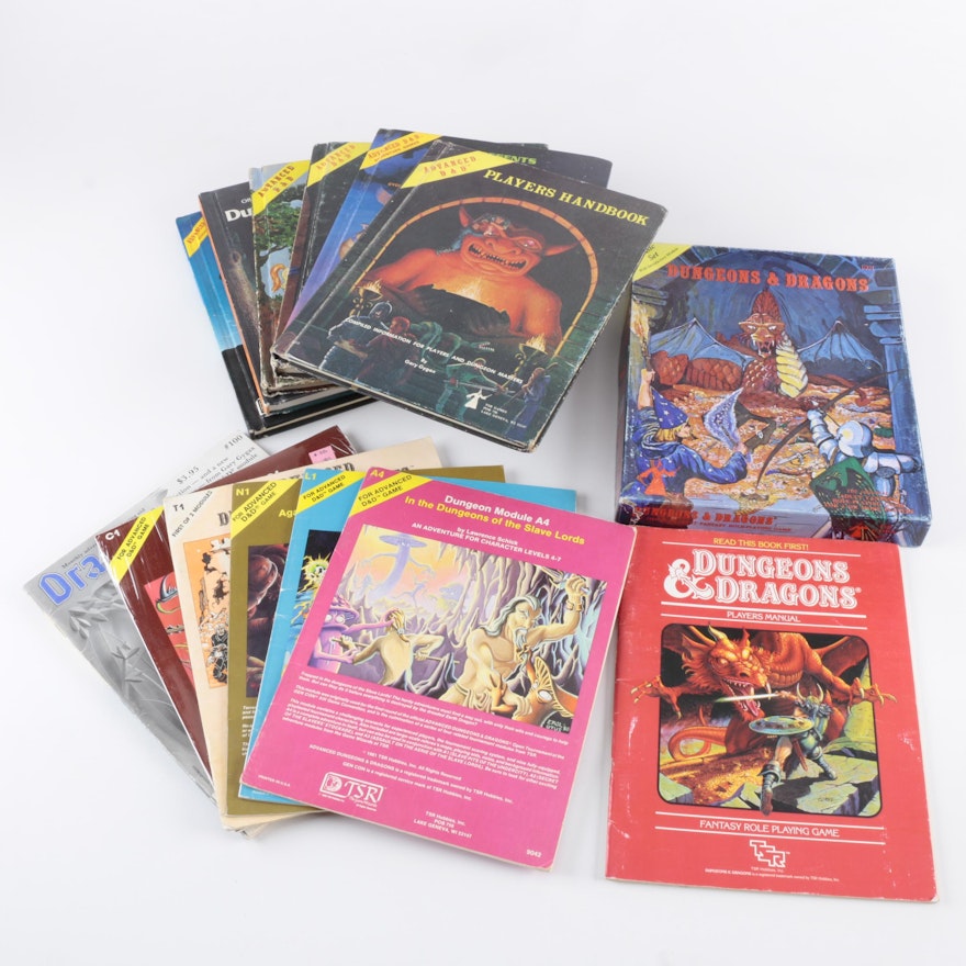 Collection of "Dungeons & Dragons" Books