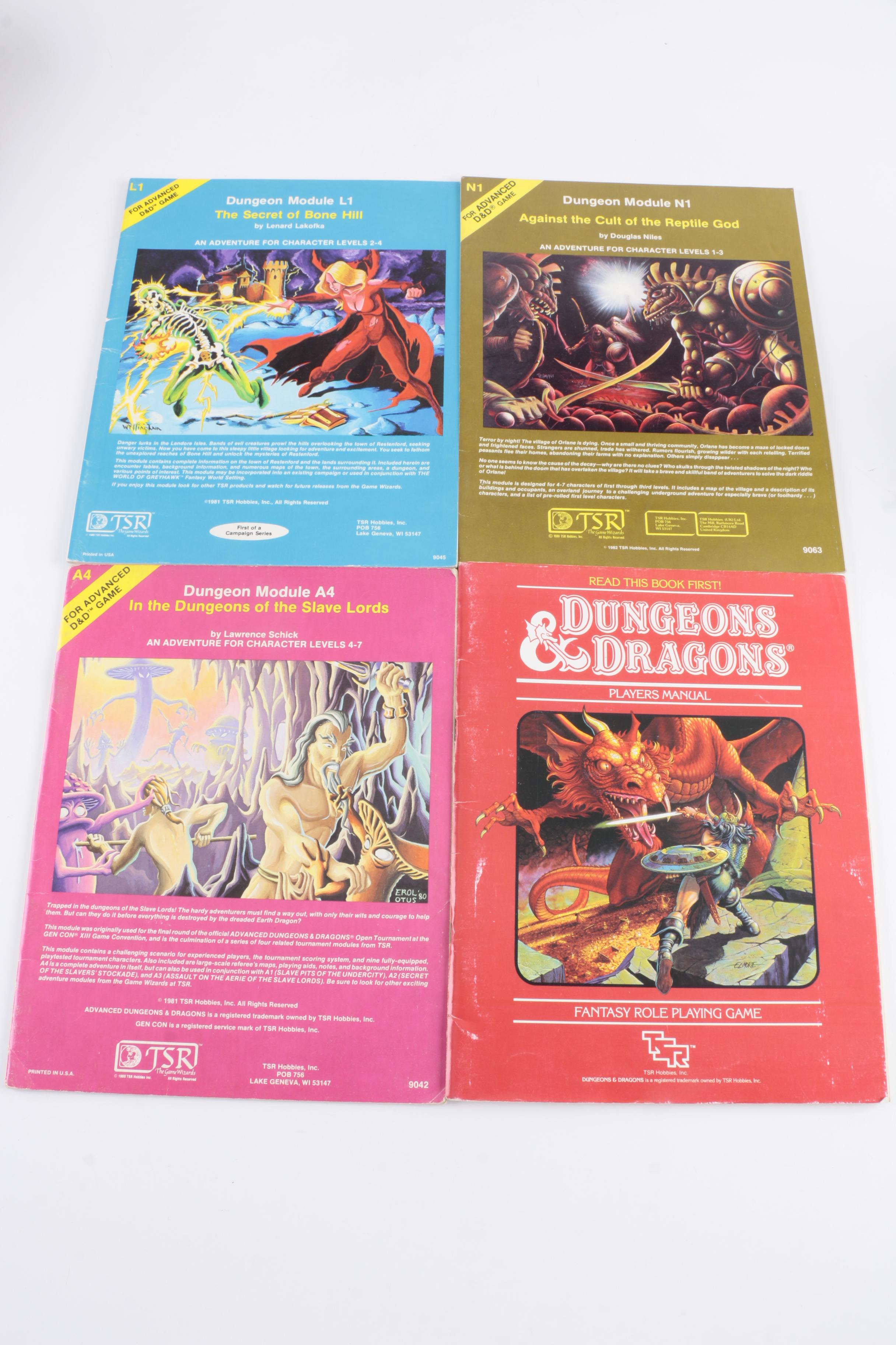 Collection of "Dungeons & Dragons" Books