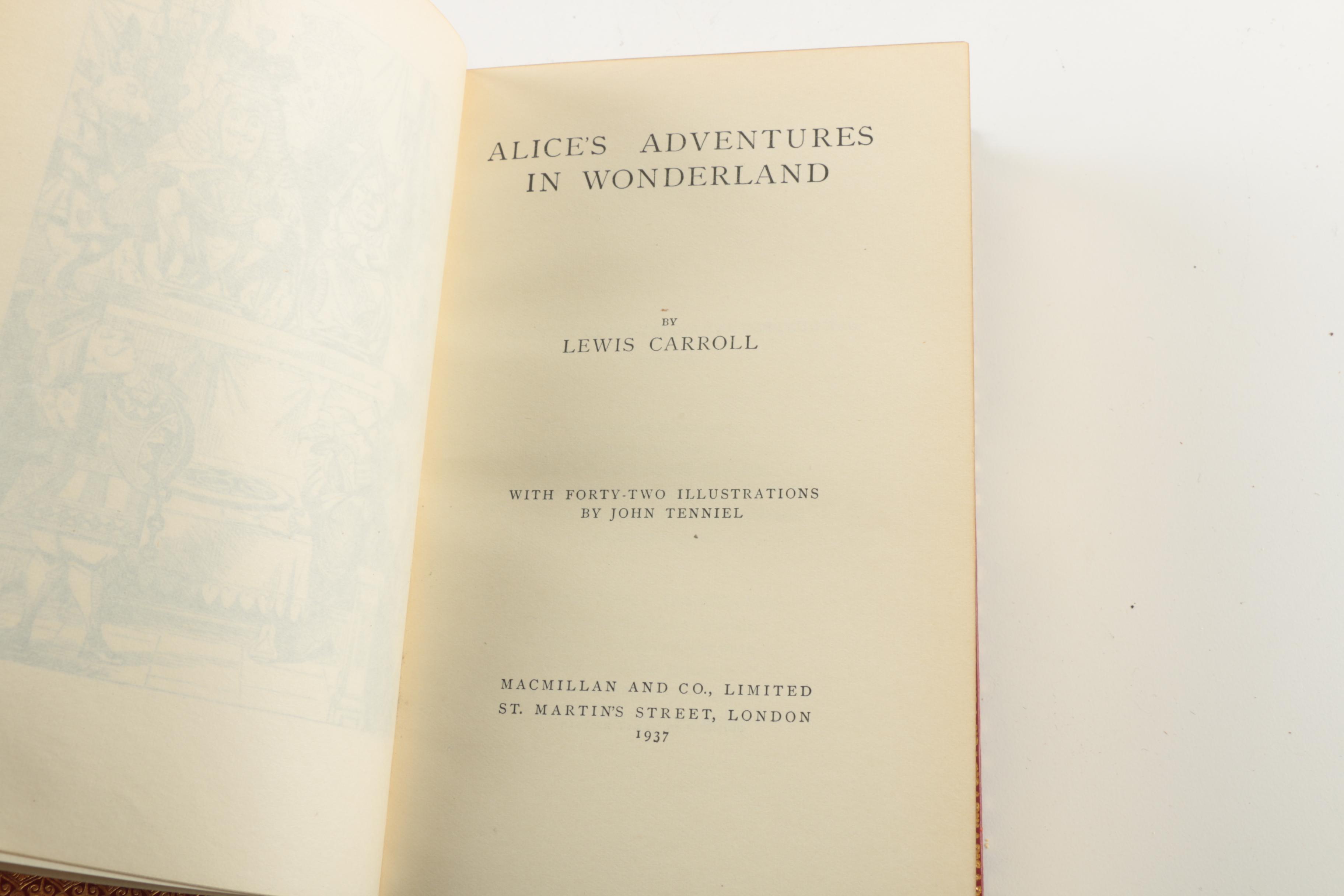 Early-Twentieth-Century Lewis Carroll Books