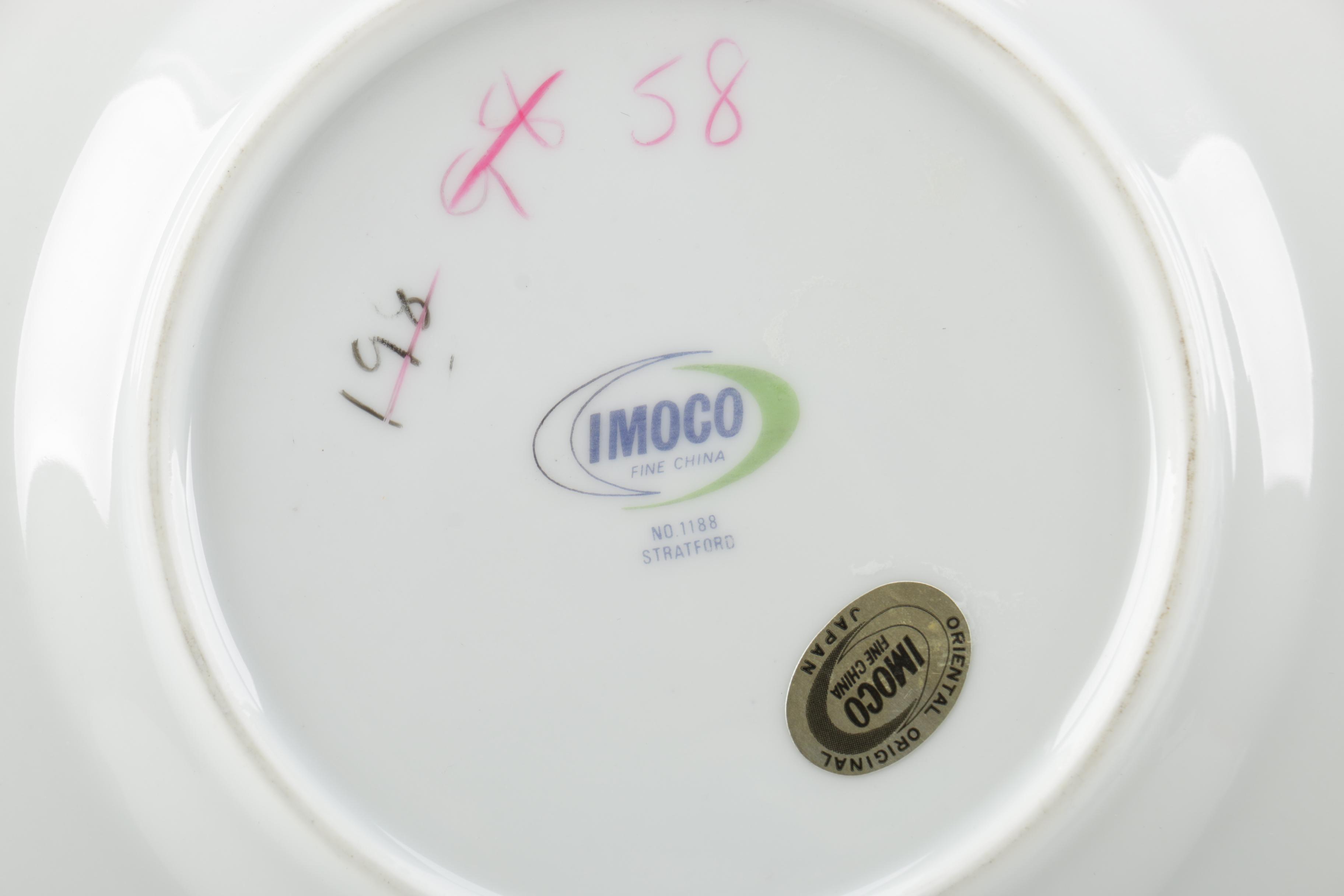 Vintage English Royal Cauldon "Floradora" Plates and Others