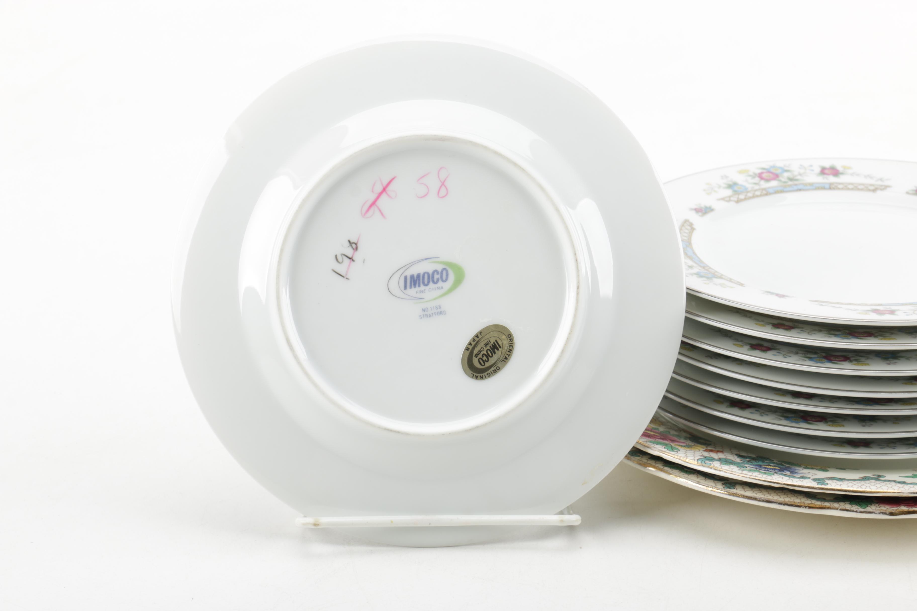 Vintage English Royal Cauldon "Floradora" Plates and Others