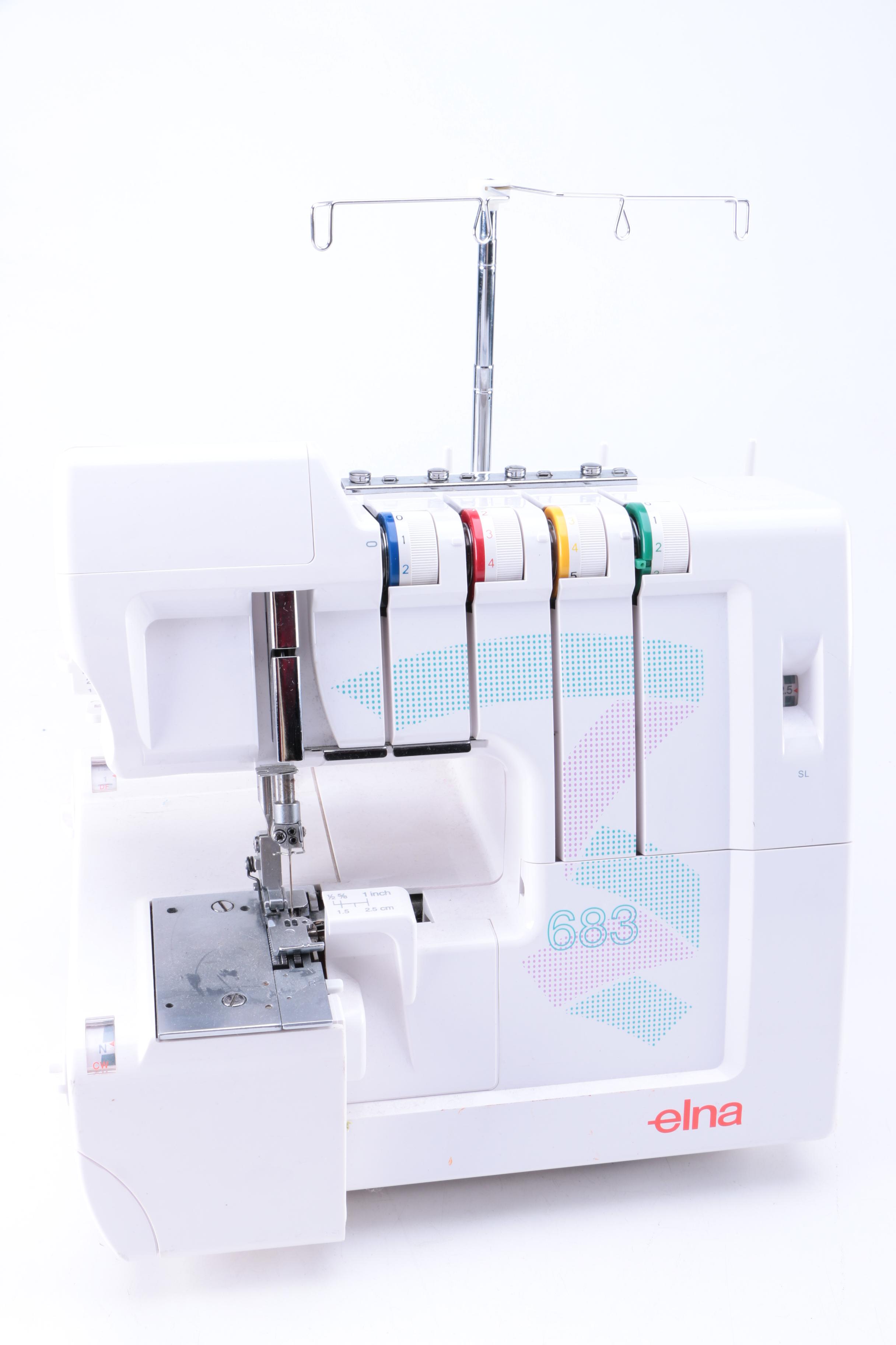 Elna "Overlock" Serger Sewing Machine
