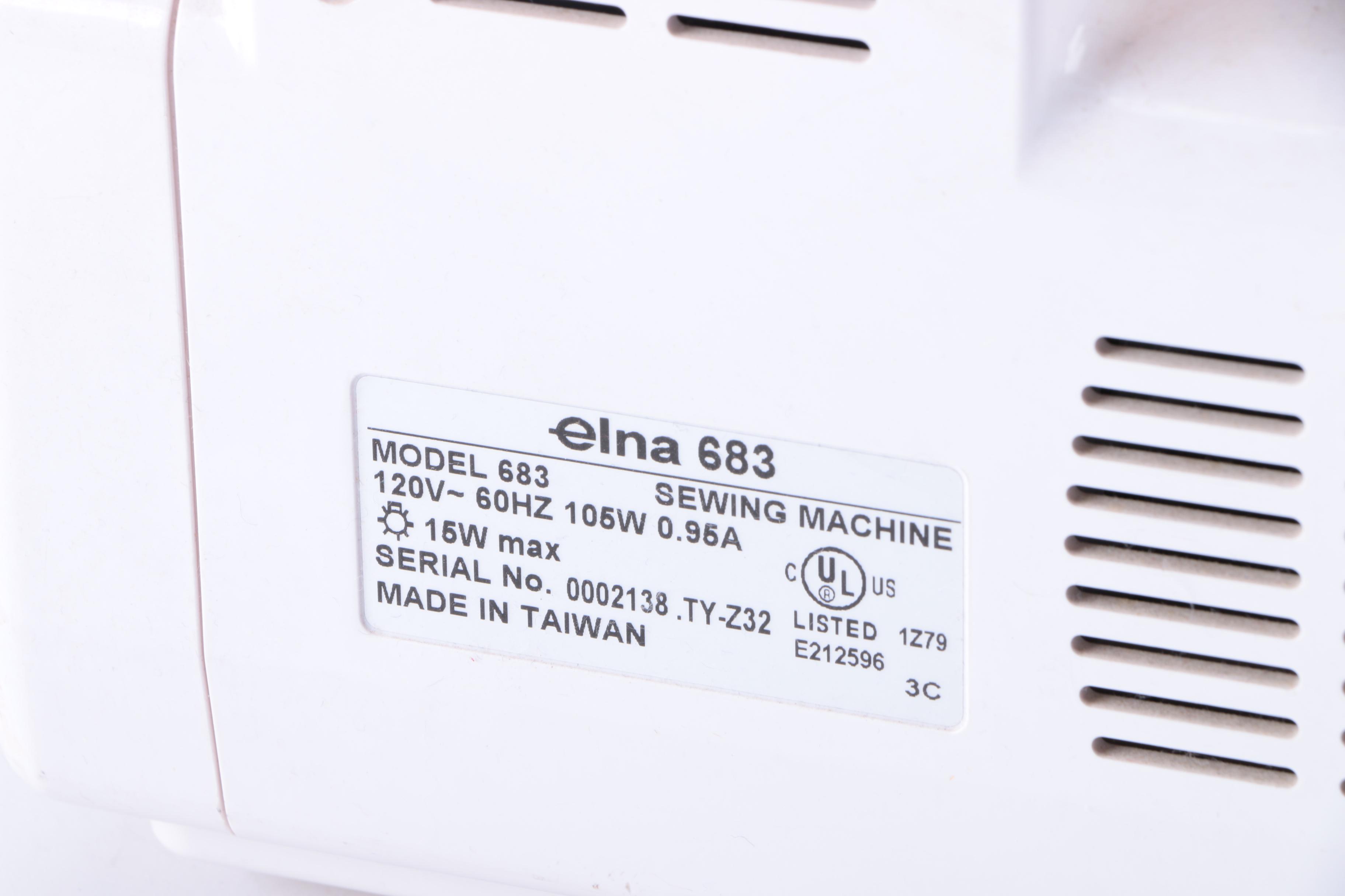 Elna "Overlock" Serger Sewing Machine