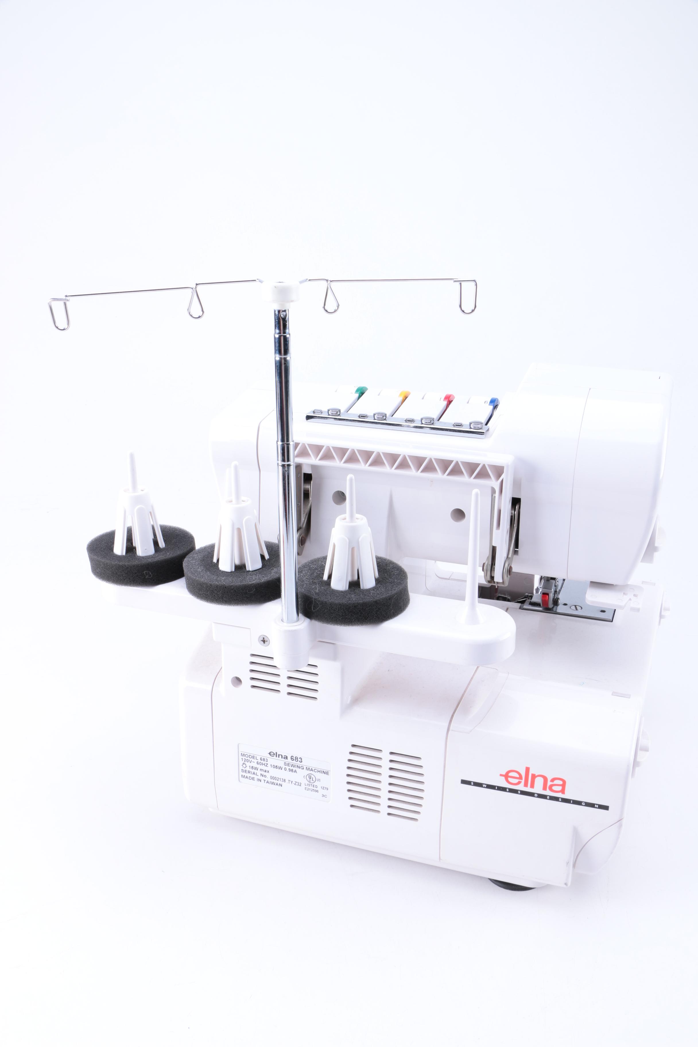 Elna "Overlock" Serger Sewing Machine
