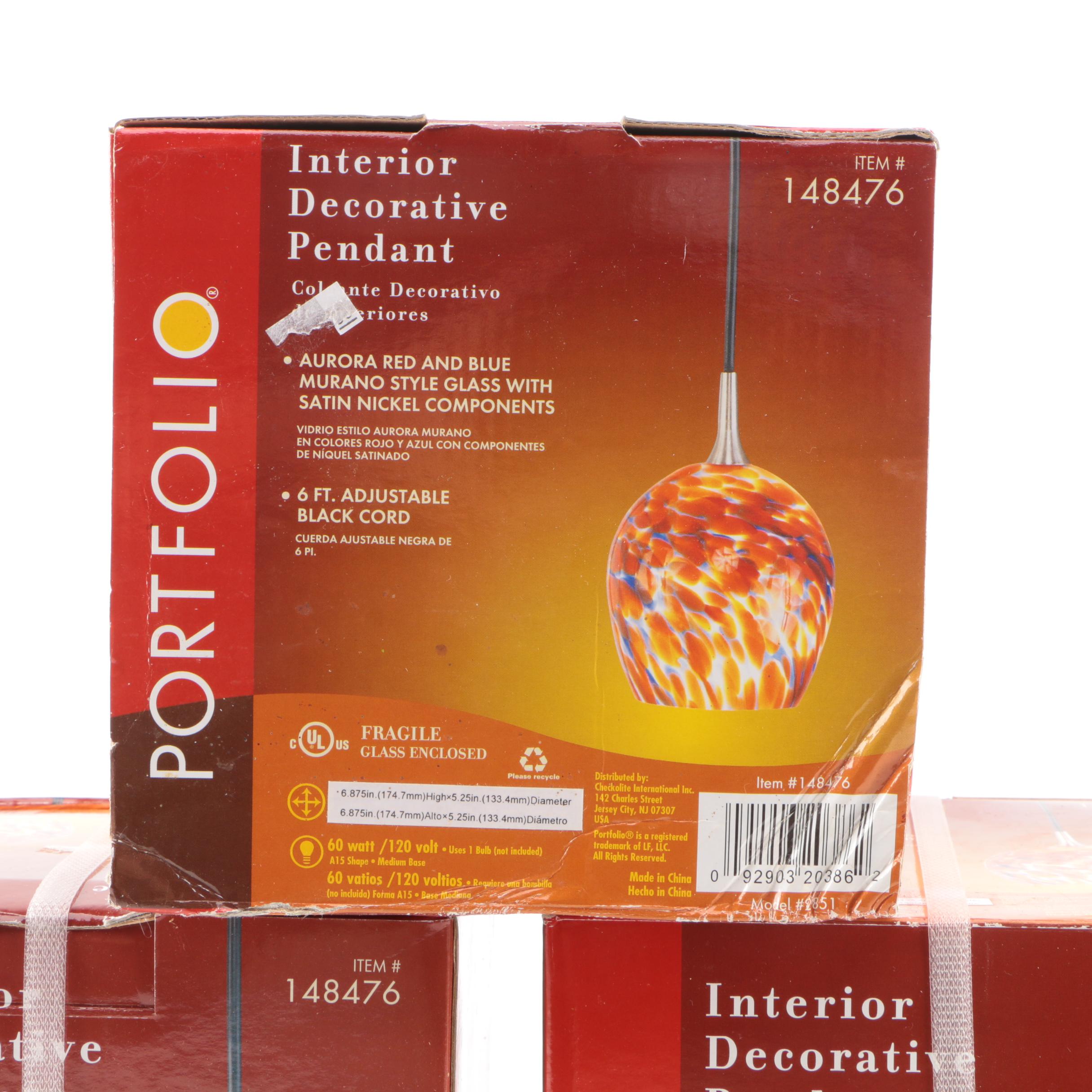 Interior Decorative Pendant Lighting Fixtures