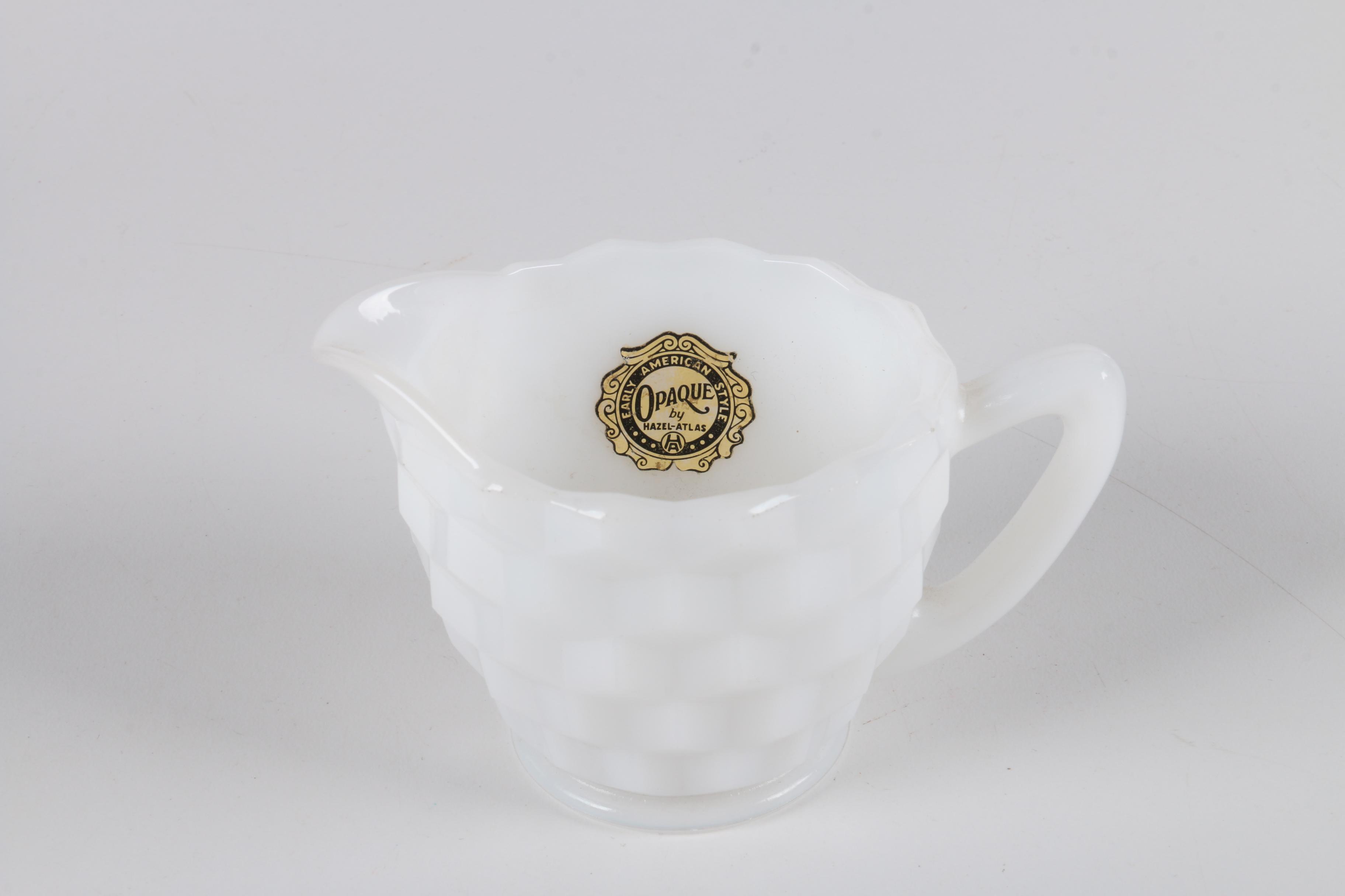 Milk Glass Assortment