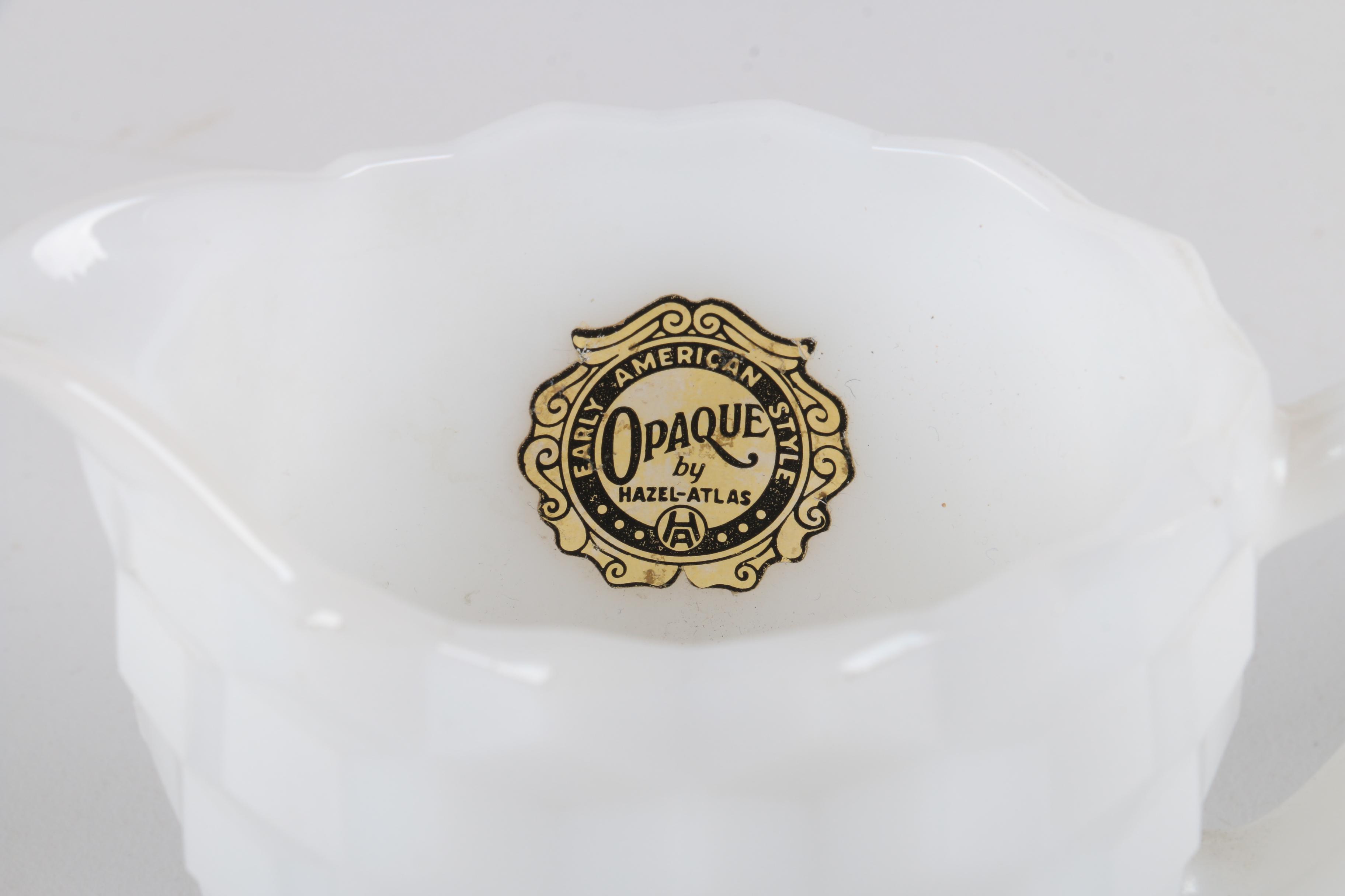 Milk Glass Assortment