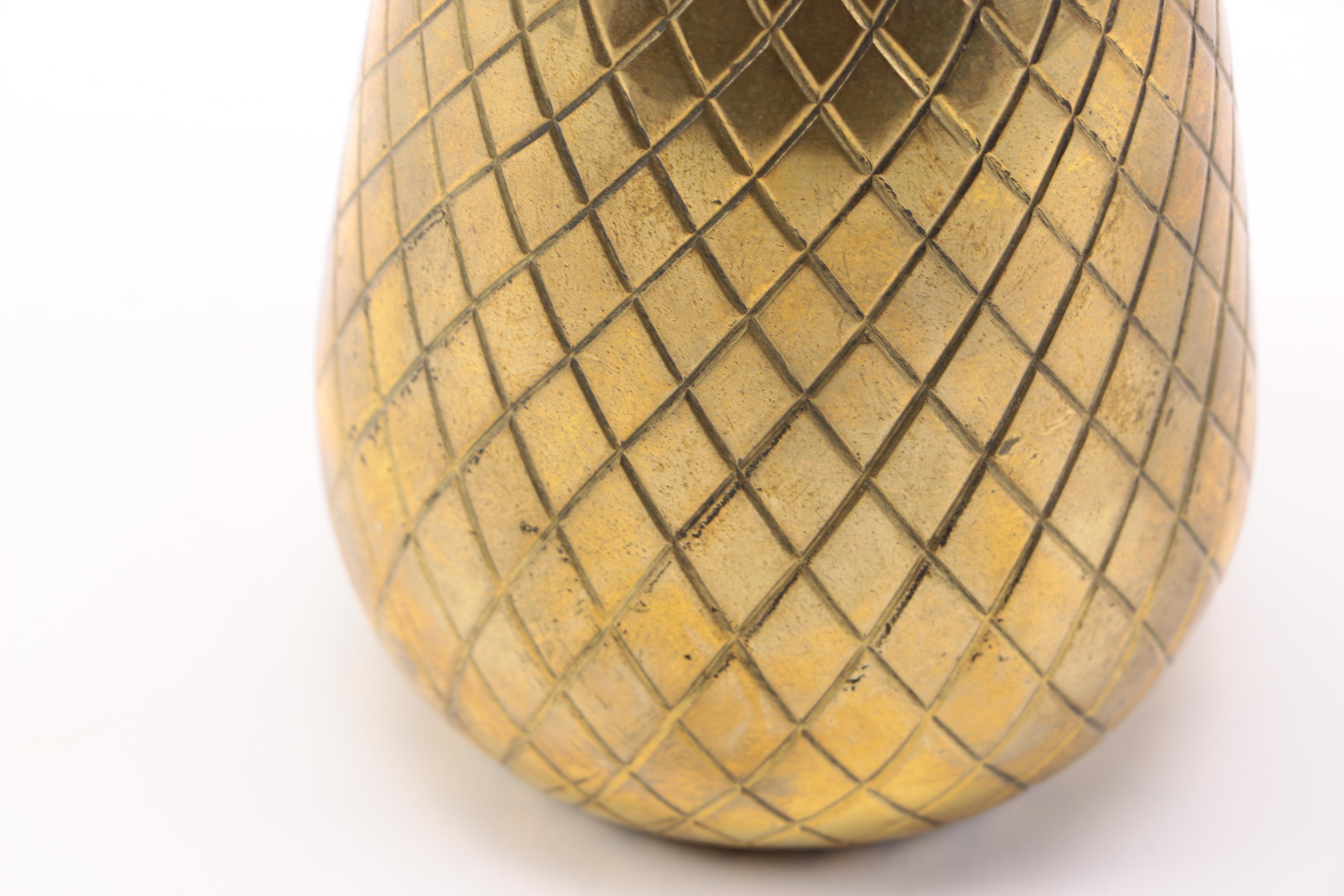 Brass Pineapple Bell