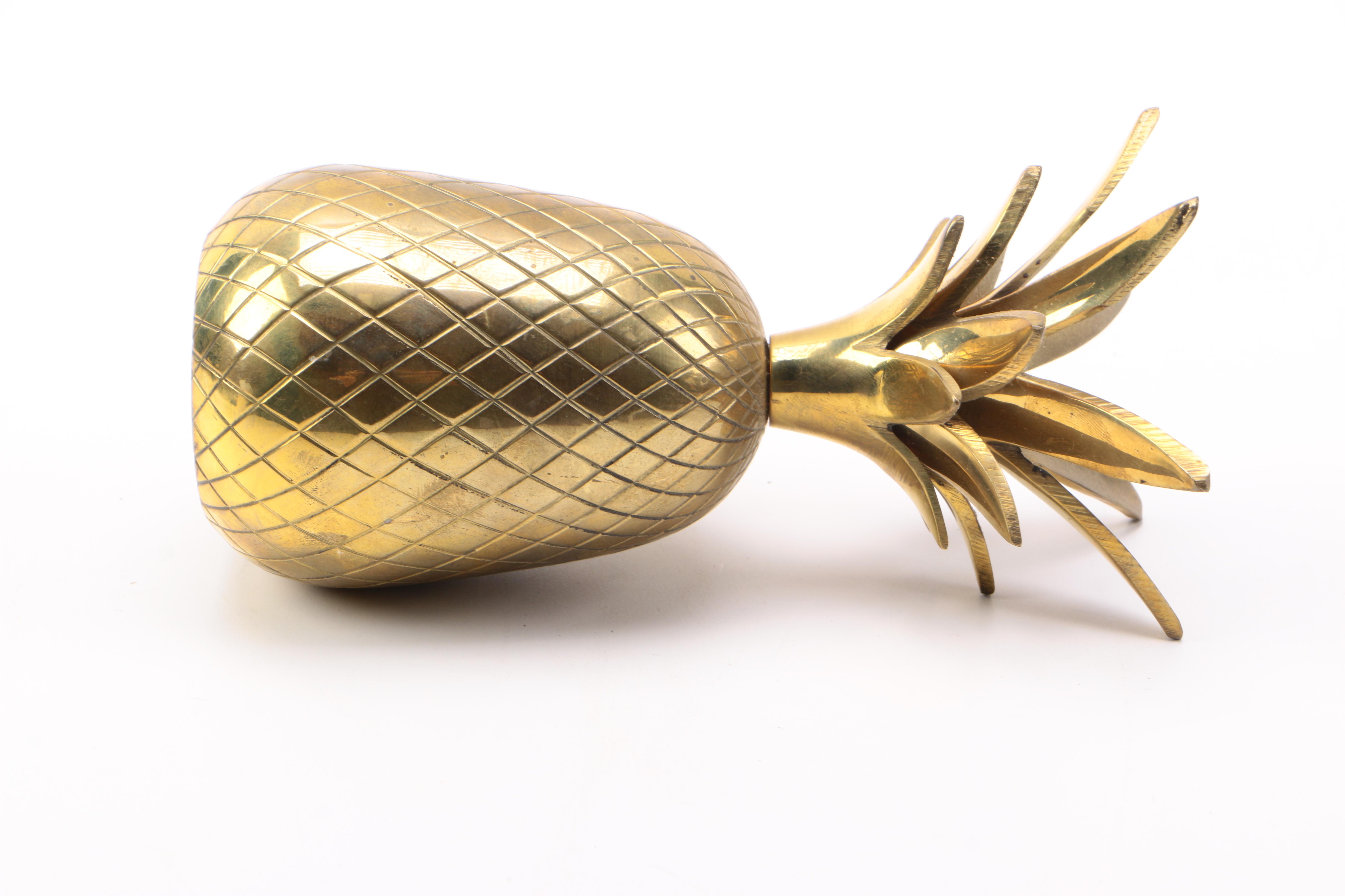 Brass Pineapple Bell