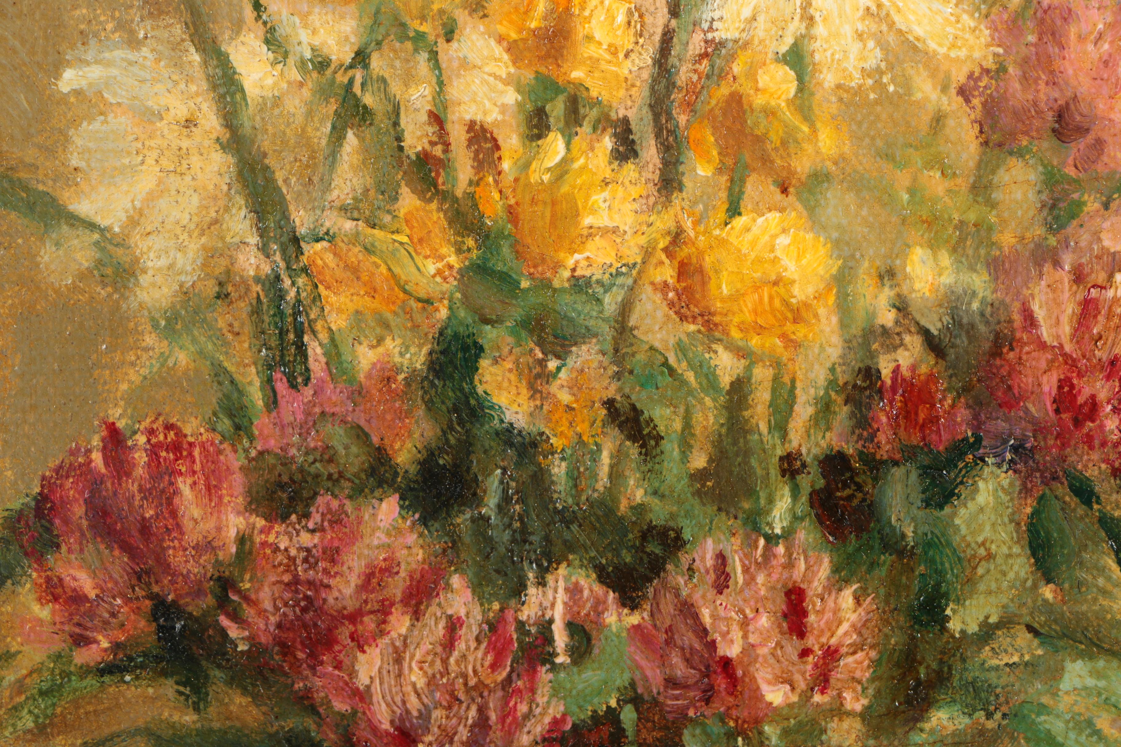 Oil Painting of a Floral Still Life