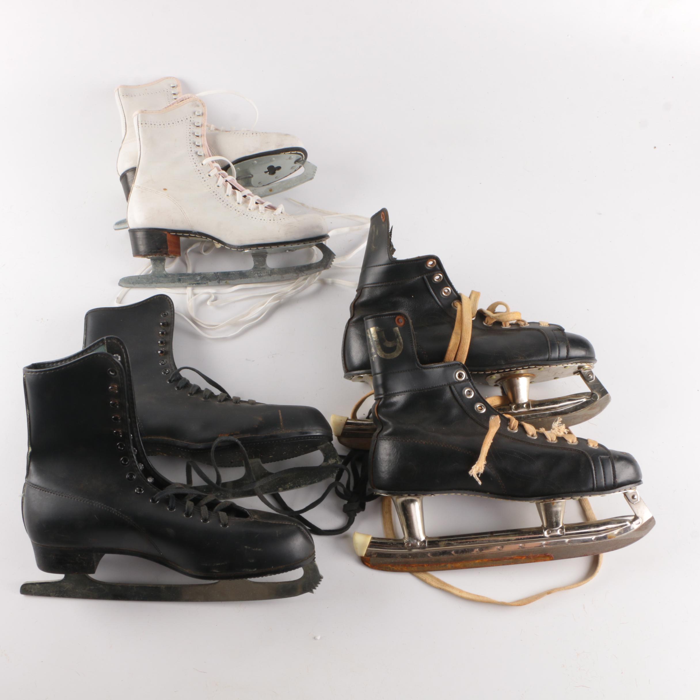 Three Pairs of Ice Skates