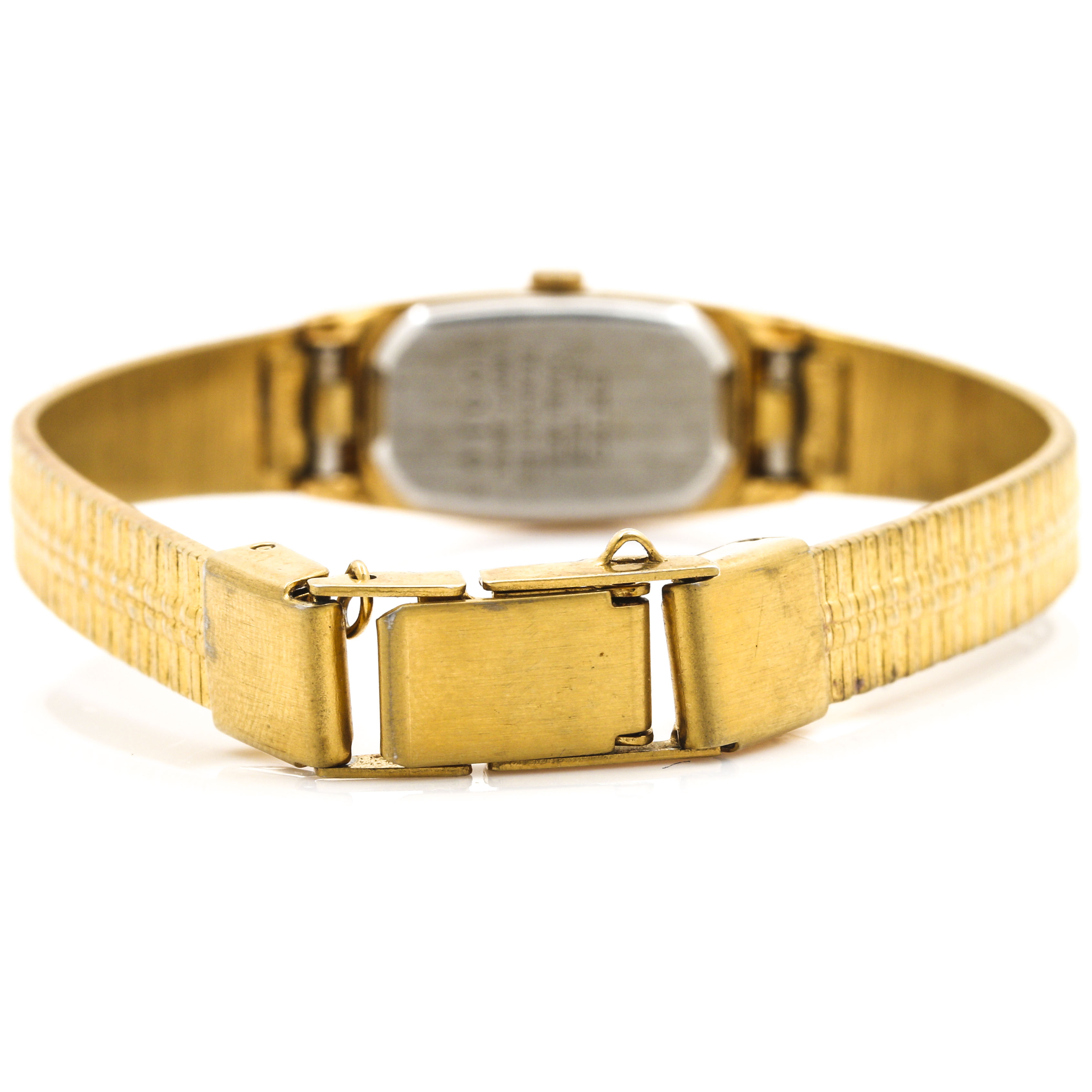 Seiko Gold Tone Watch and Watch Case