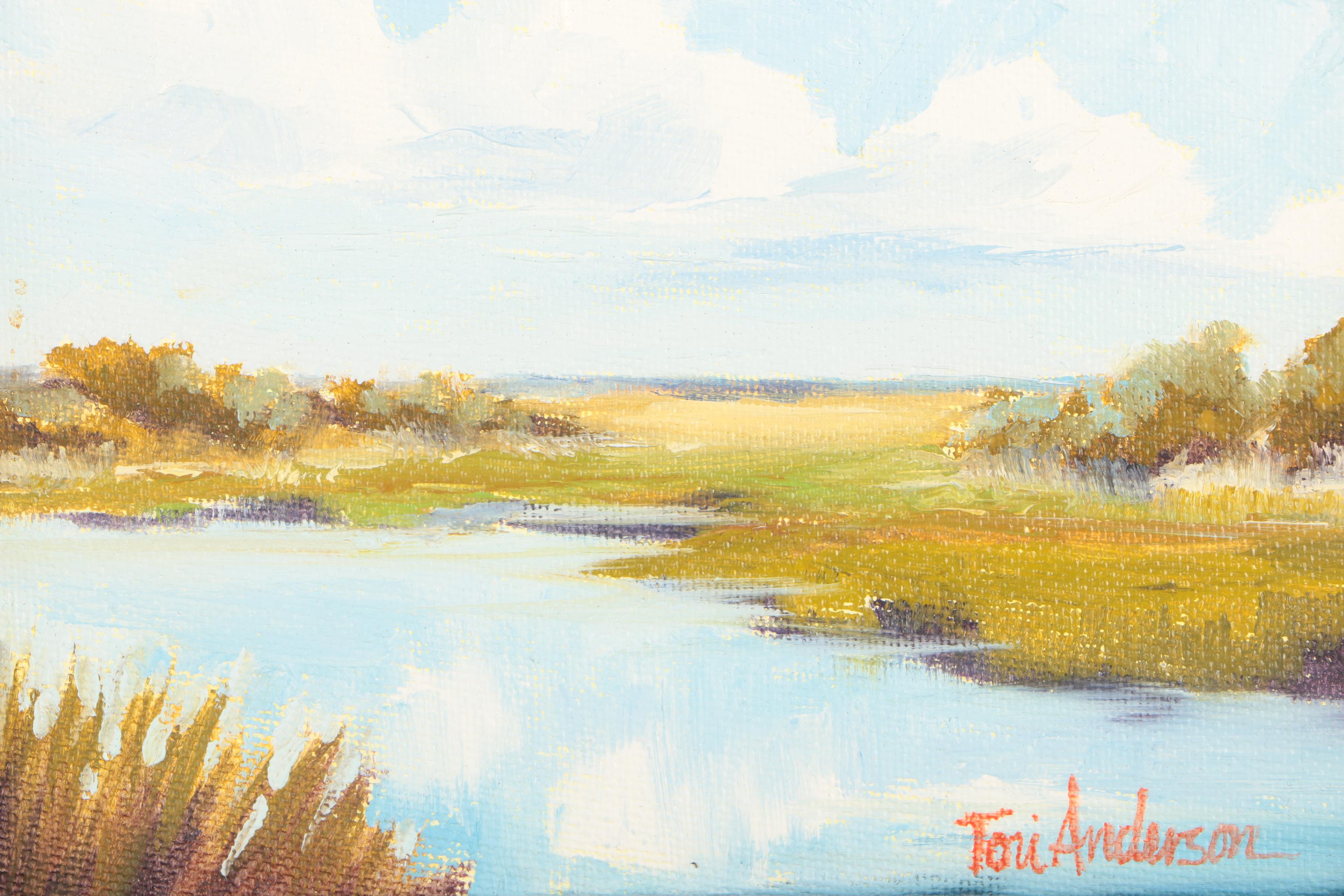 Tori Anderson Oil on Canvas Board "Truth"