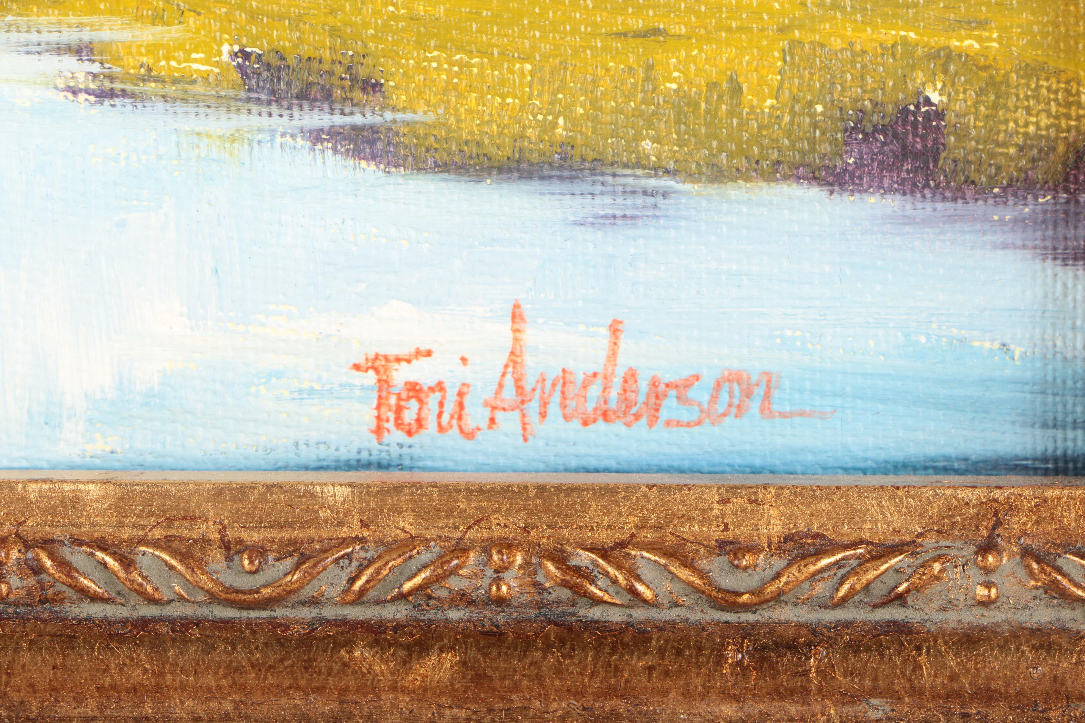 Tori Anderson Oil on Canvas Board "Truth"