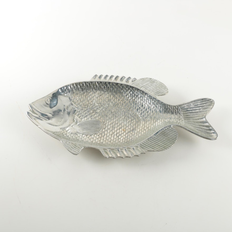 Metal Fish Platter