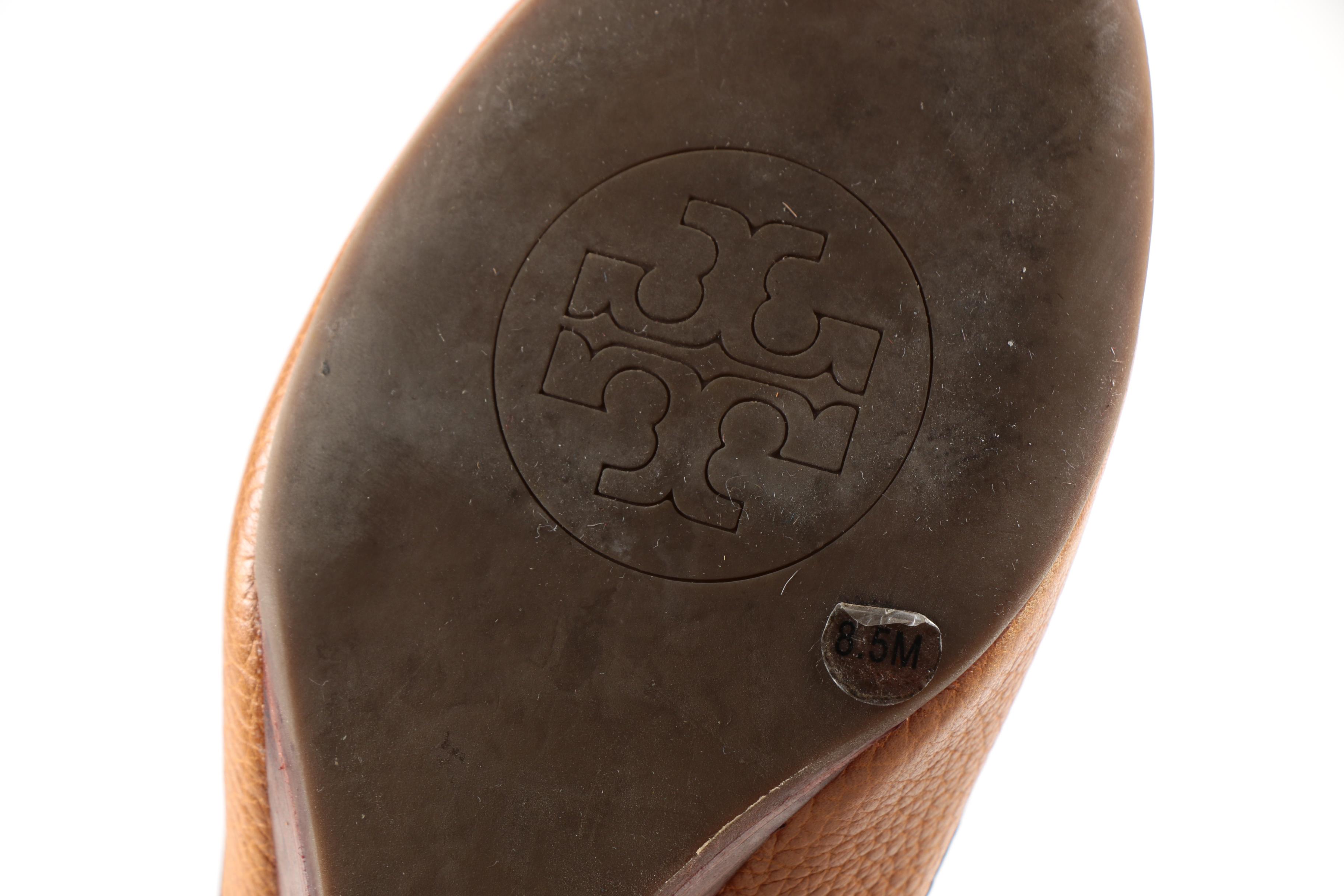 Two Pairs of Women's Shoes Including Tory Burch
