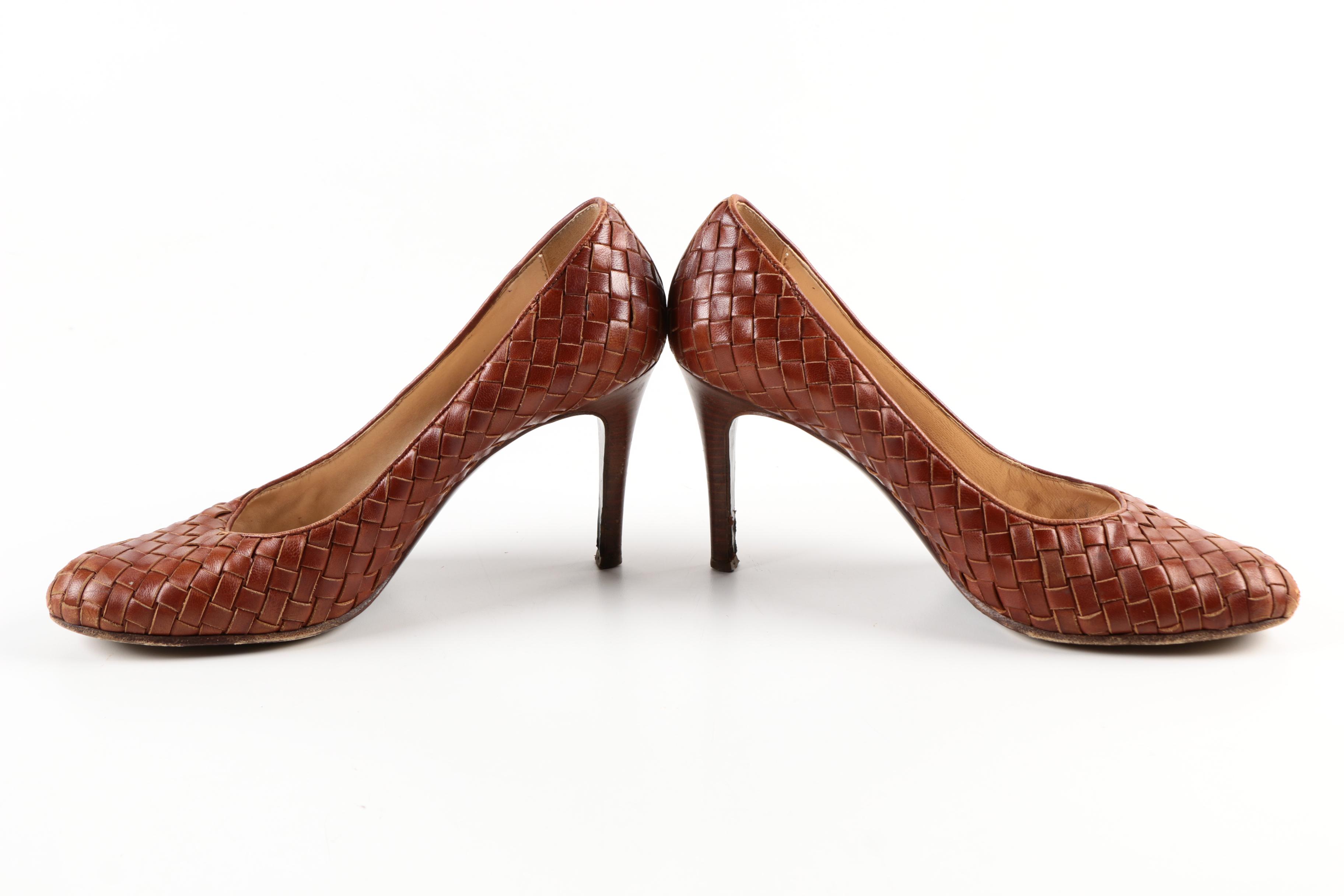 Two Pairs of Women's Shoes Including Tory Burch