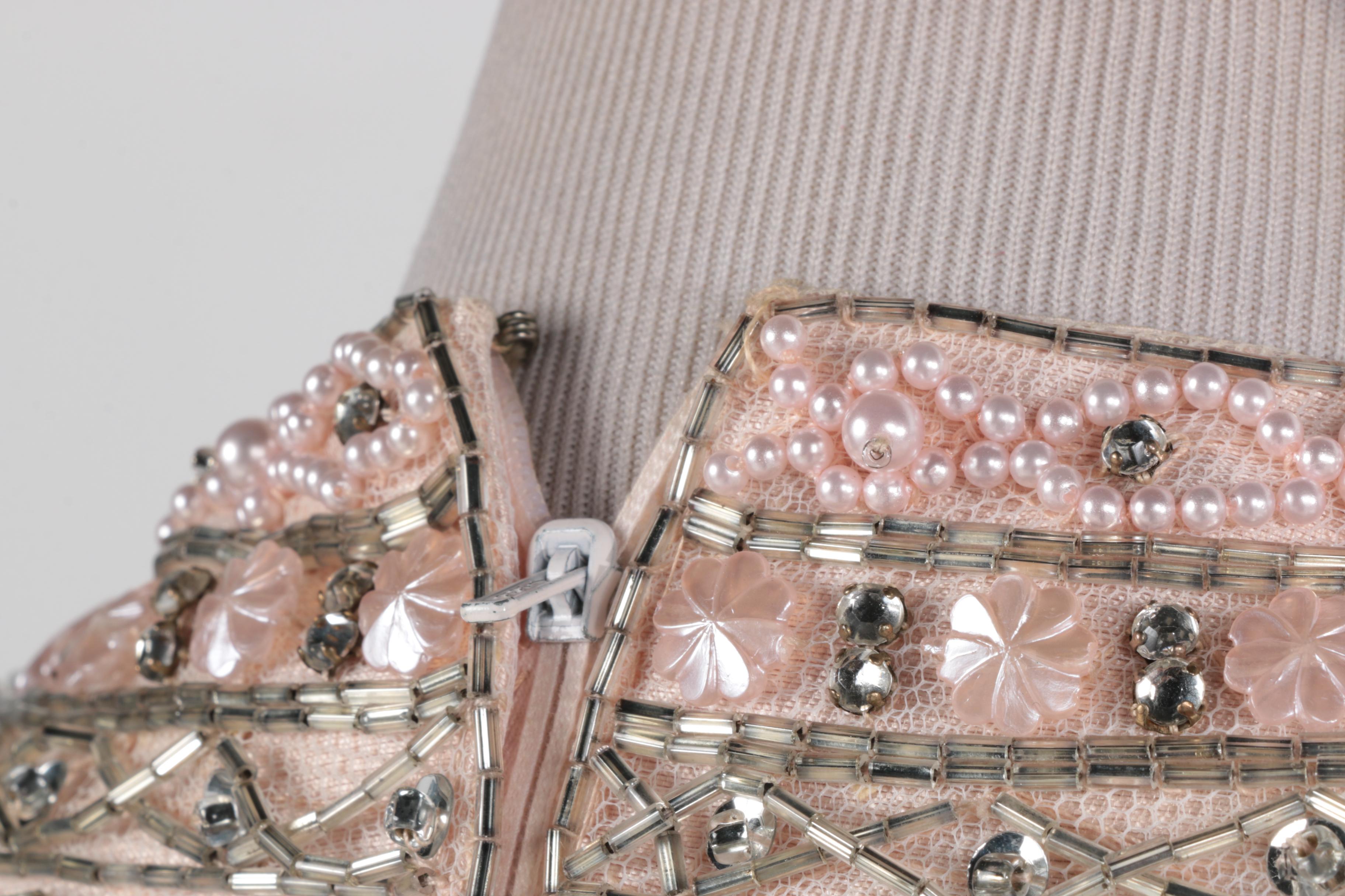 1950s and 60s Pink Satin Dresses and Jacket