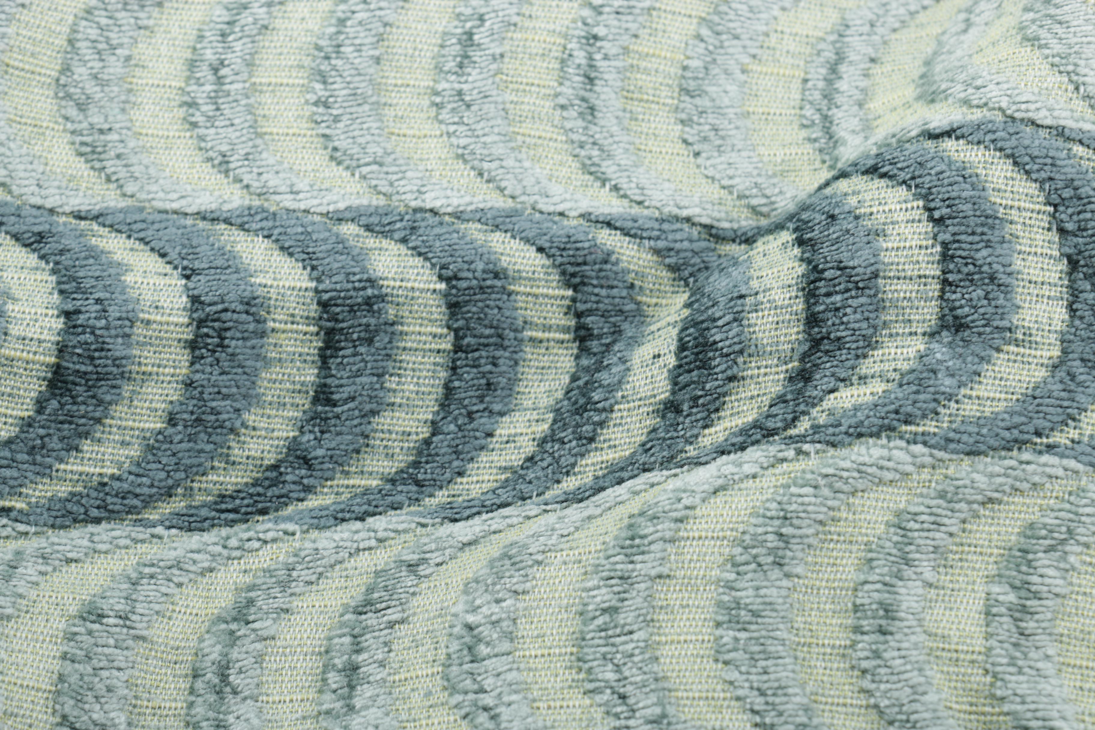 Blue and Green Fabric