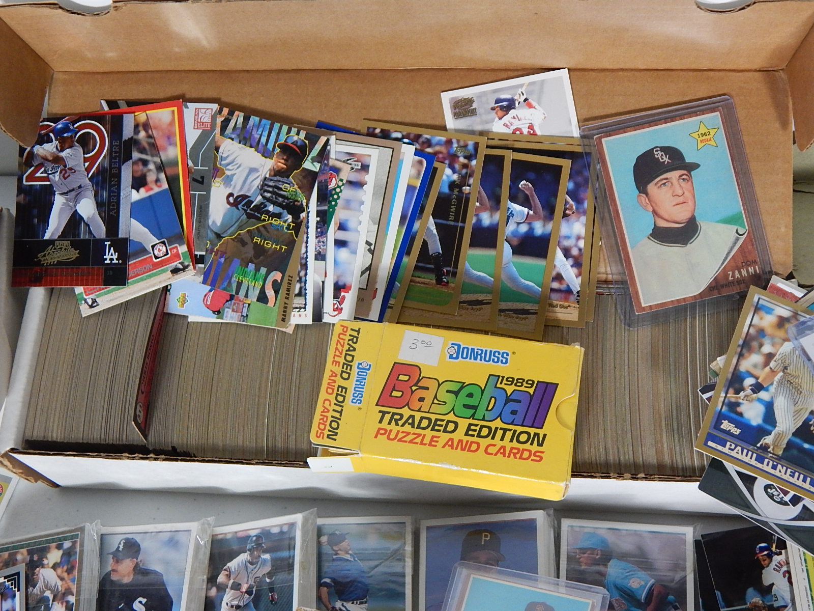 Assortment of Baseball Cards from 1950s to 1990s