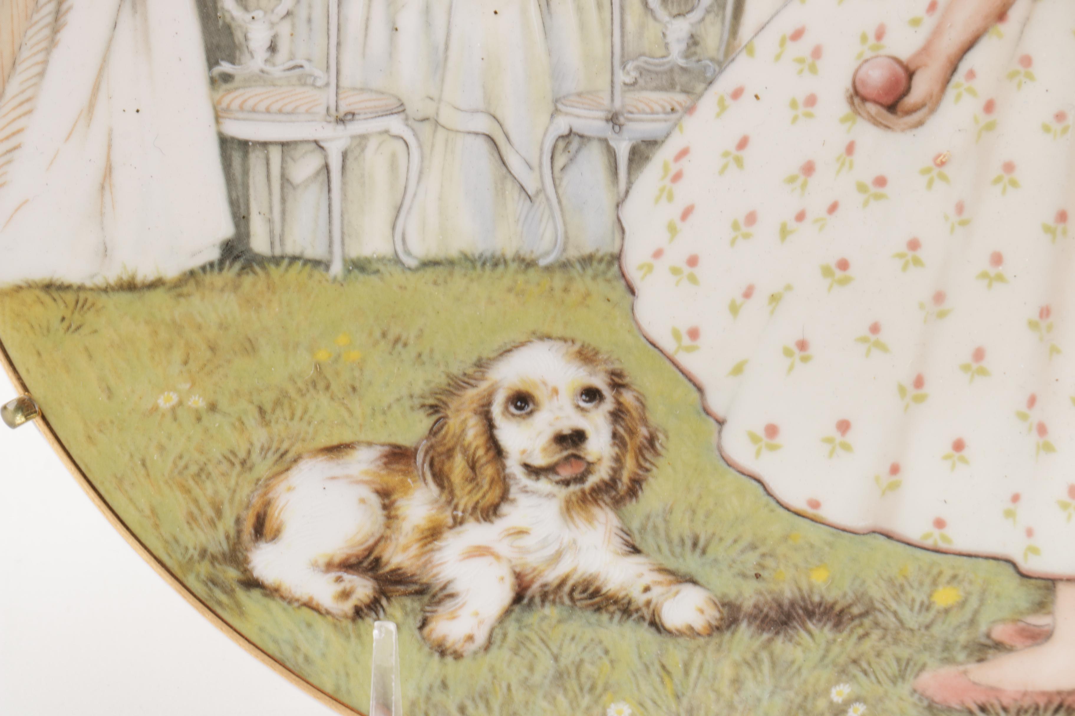 Selection of Royal Worcester "A Child's Blessing" Decorative Plates