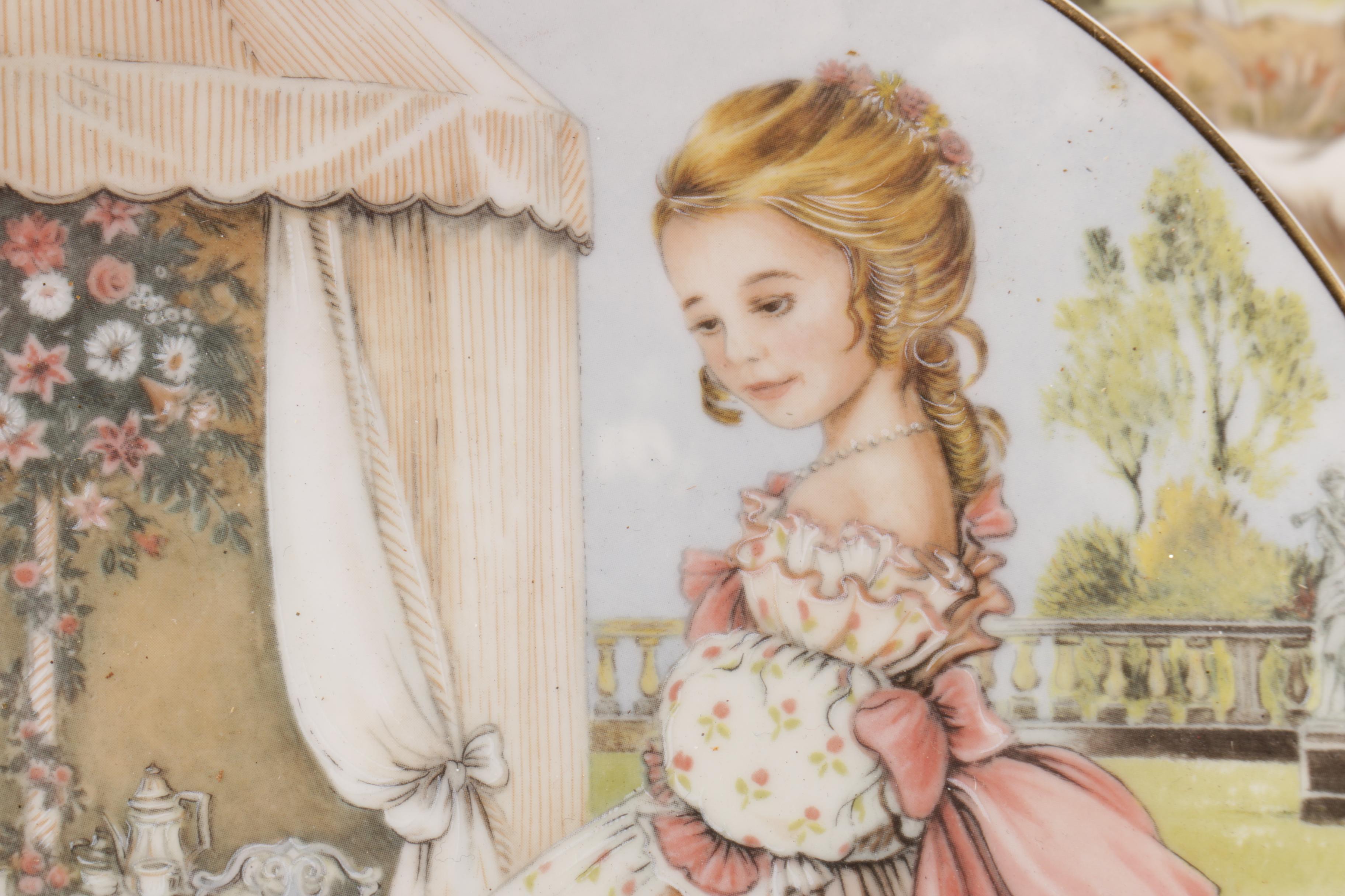 Selection of Royal Worcester "A Child's Blessing" Decorative Plates