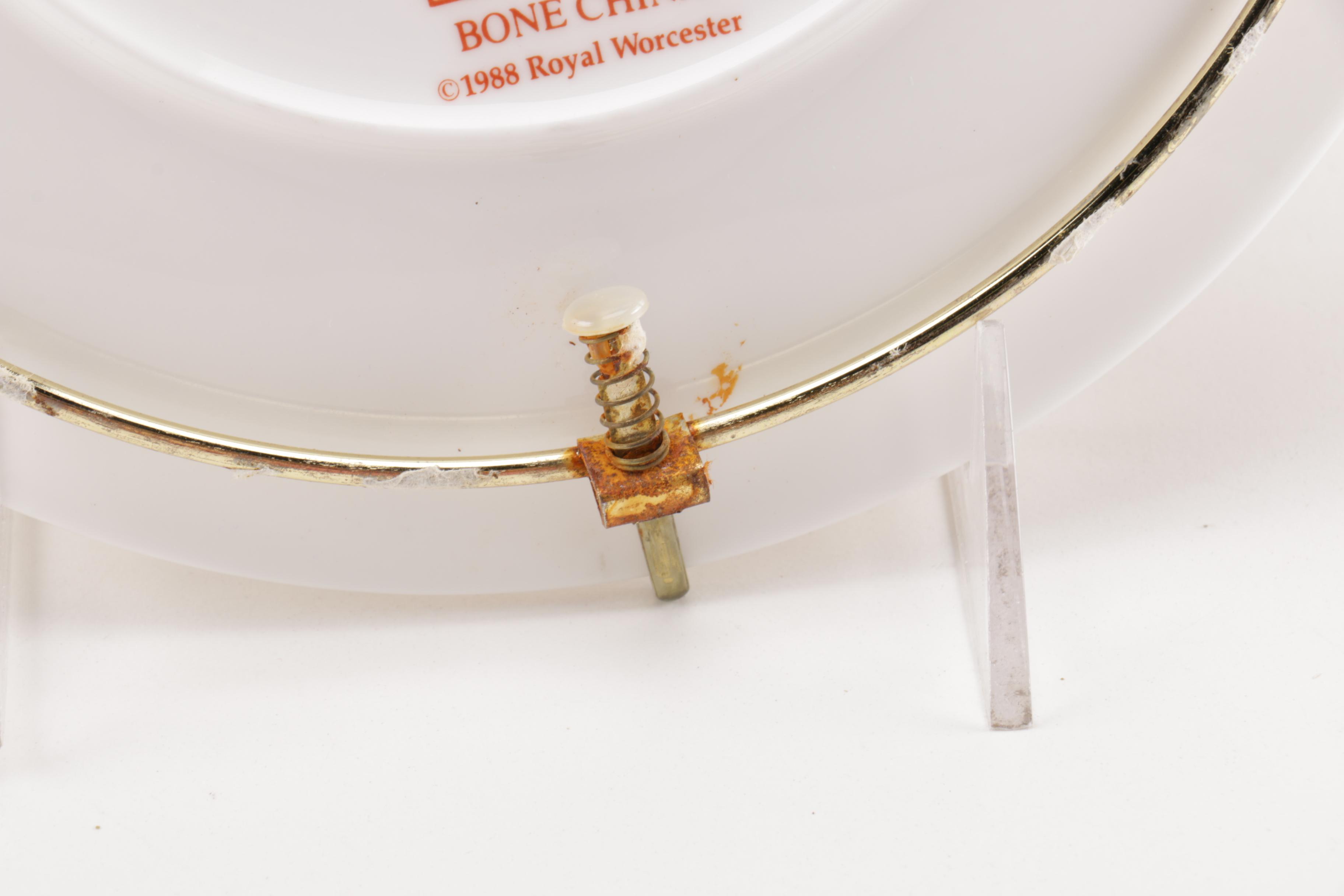 Selection of Royal Worcester "A Child's Blessing" Decorative Plates