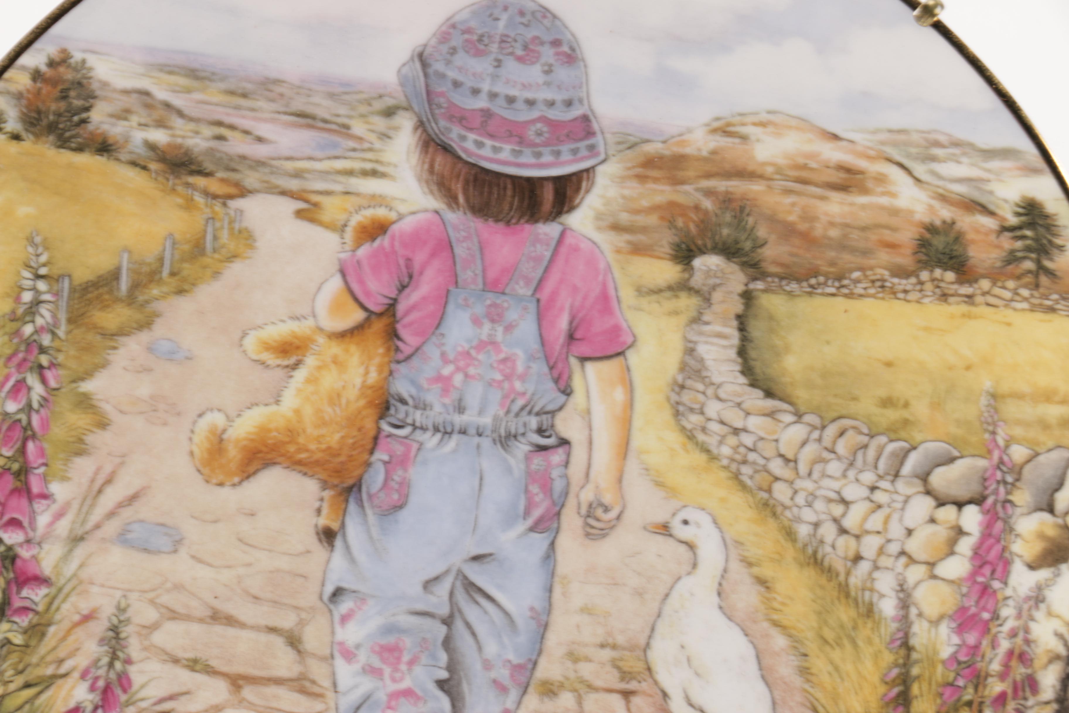 Selection of Royal Worcester "A Child's Blessing" Decorative Plates