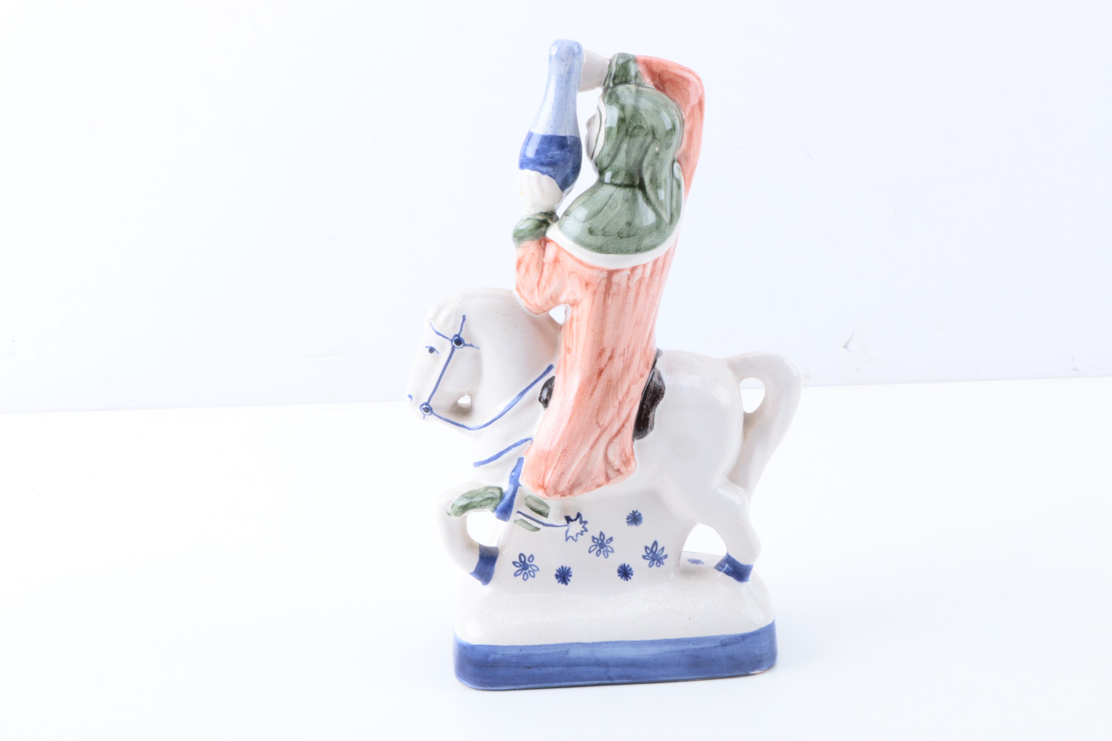 Rye Pottery "The Doctor of Physic" Canterbury Tales Character Figurine