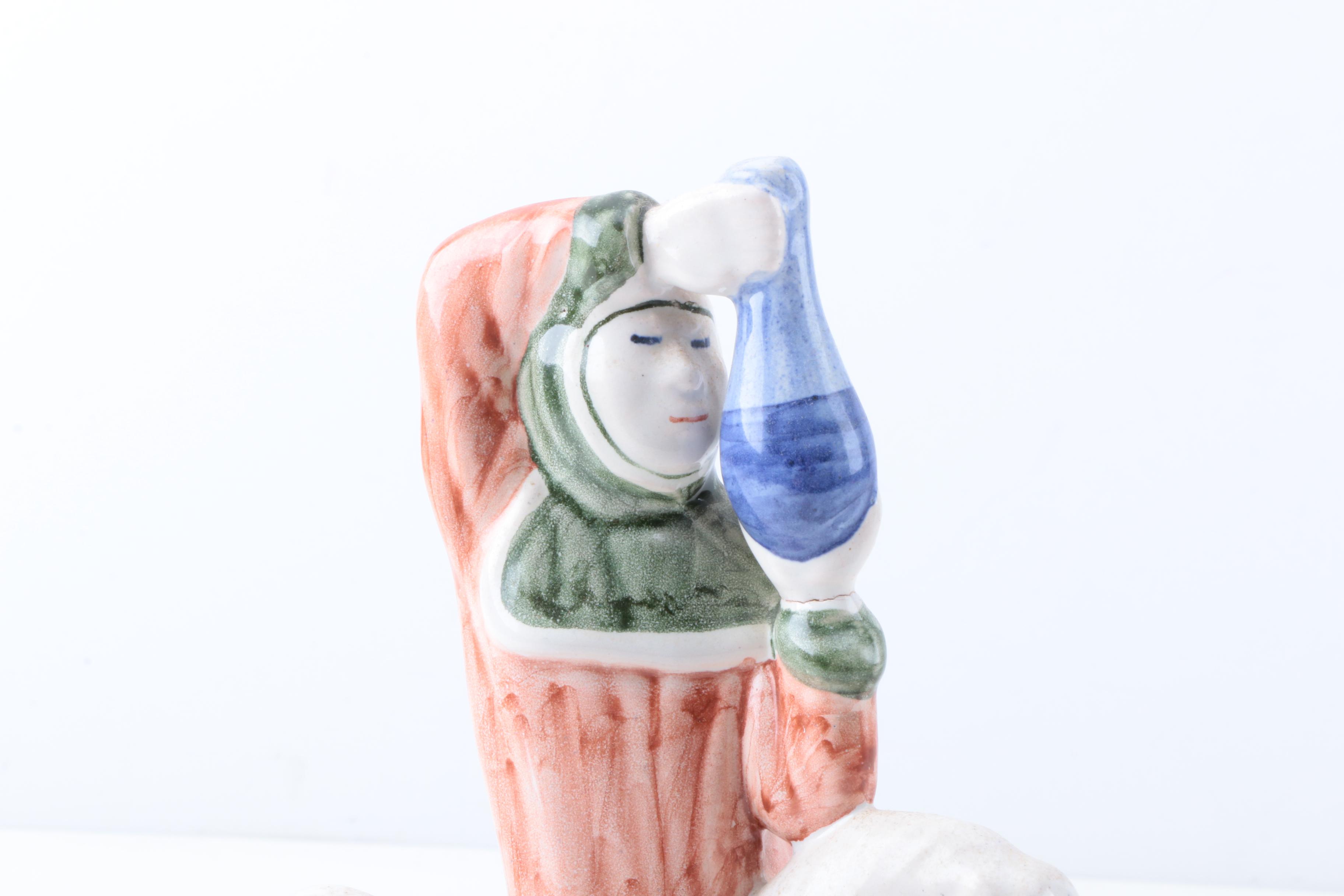 Rye Pottery "The Doctor of Physic" Canterbury Tales Character Figurine