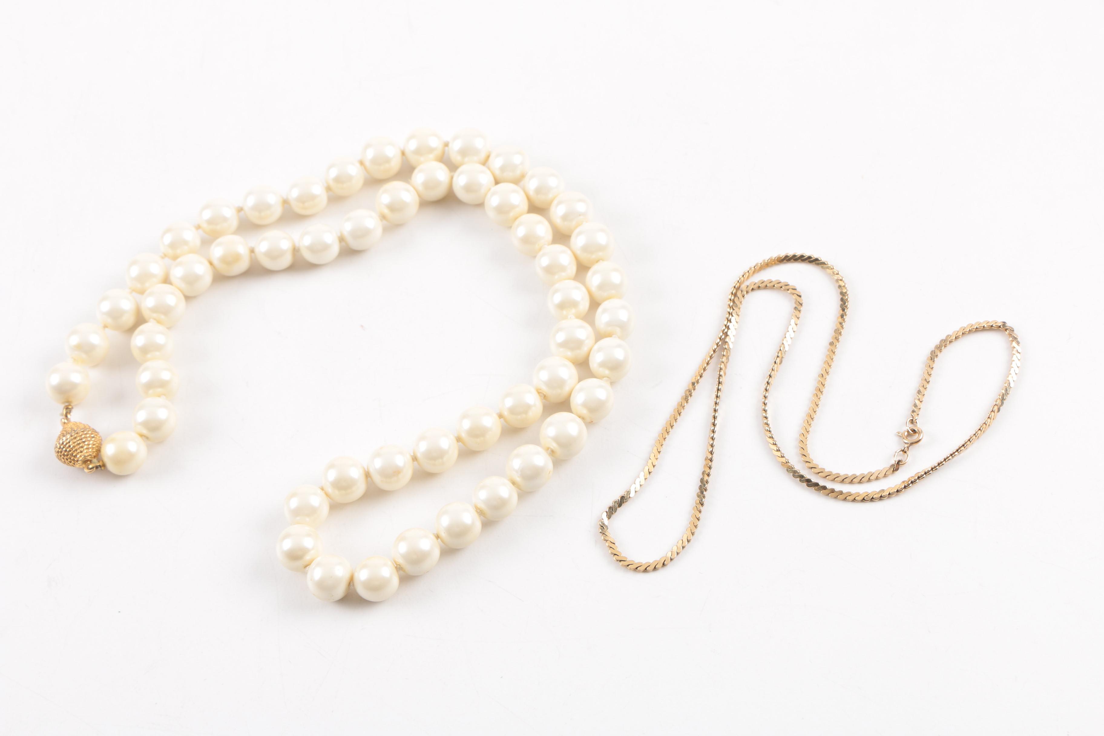 Vintage Jewelry Including Trifari and Wedgwood