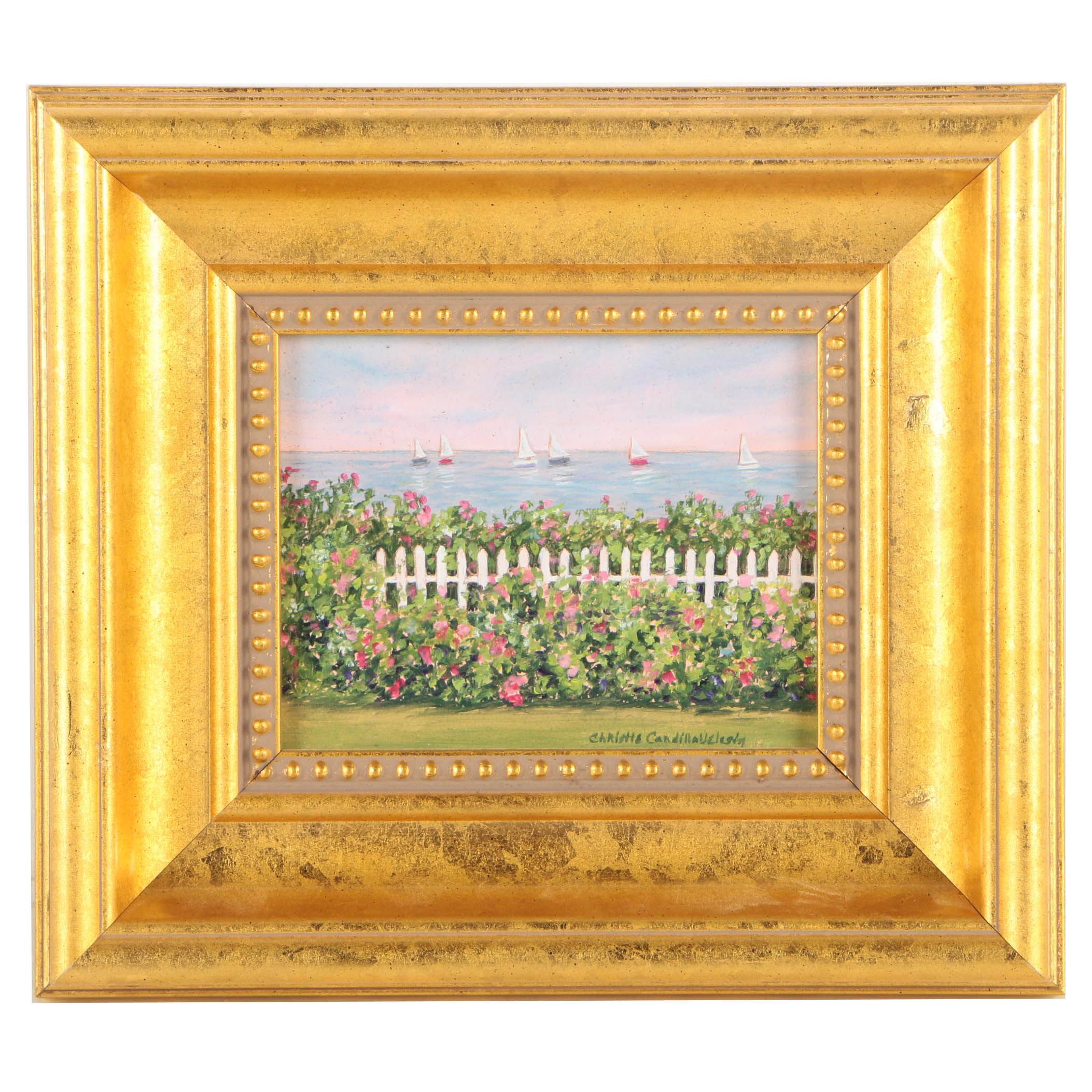 Christie Cardillo Velesig Oil Painting "Cape Gardens"