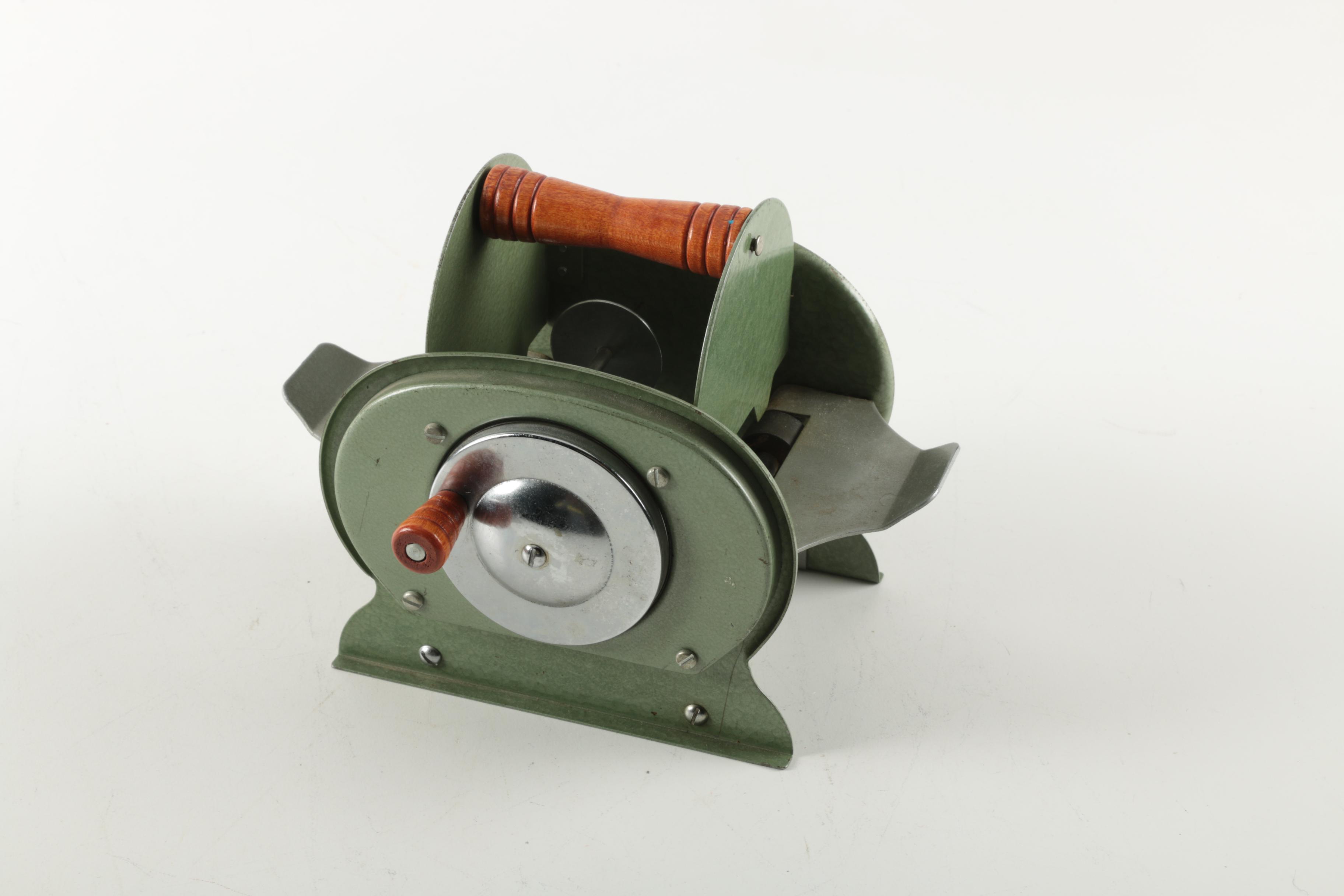 Vintage Metal Johnson Card Shuffler