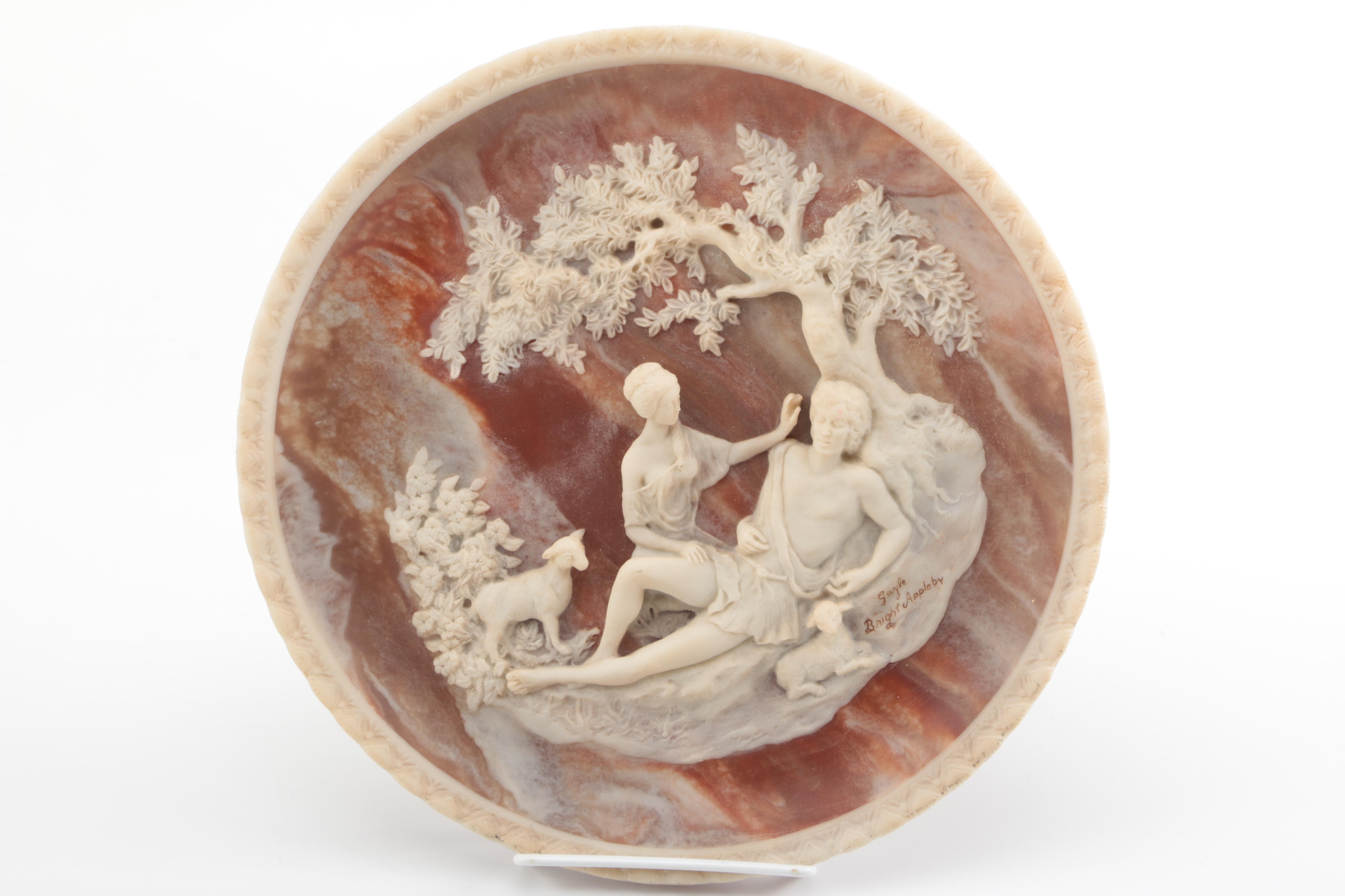 Decorative Porcelain Plates Including Bradex