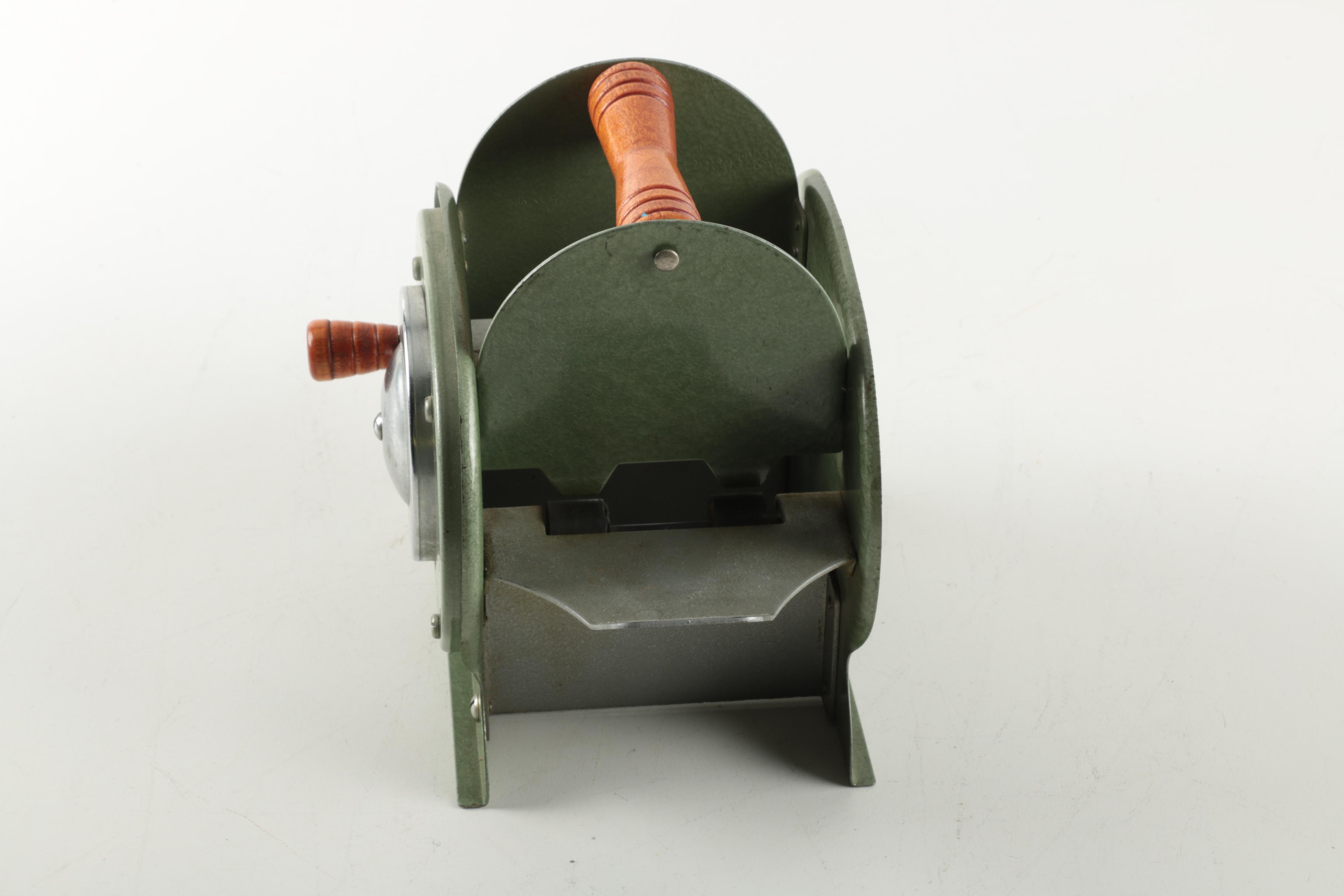 Vintage Metal Johnson Card Shuffler