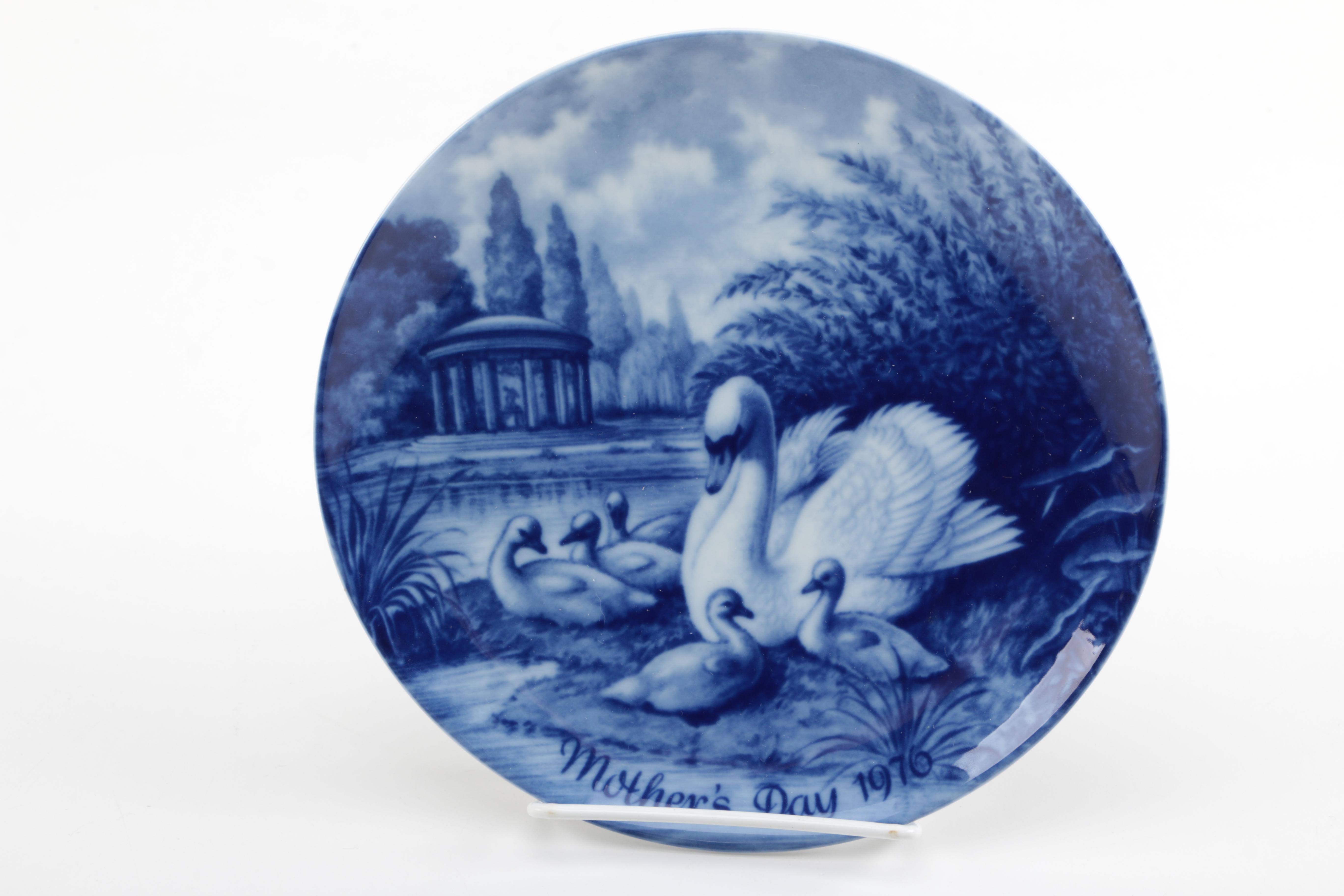 Decorative Porcelain Plates Including Bradex