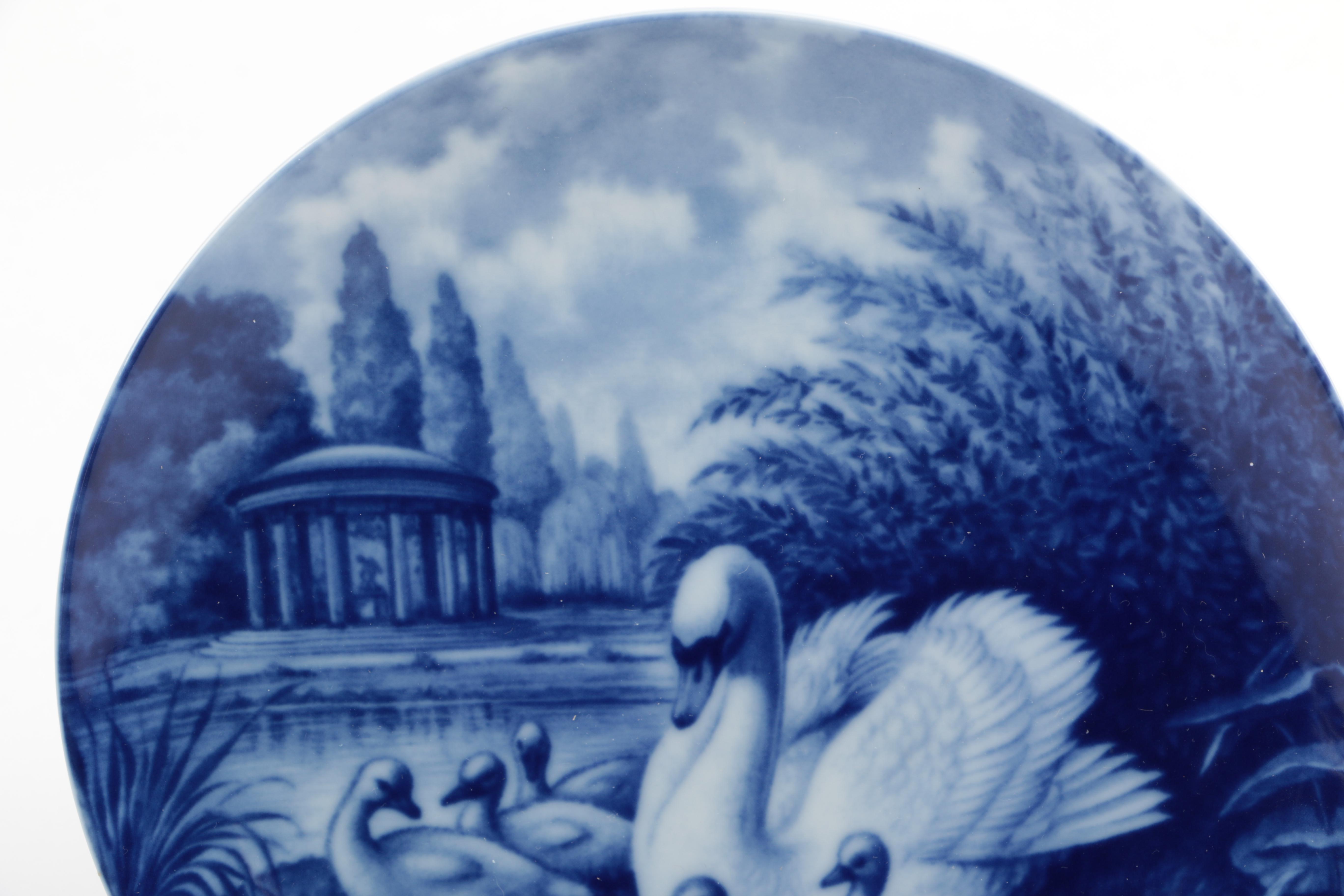 Decorative Porcelain Plates Including Bradex