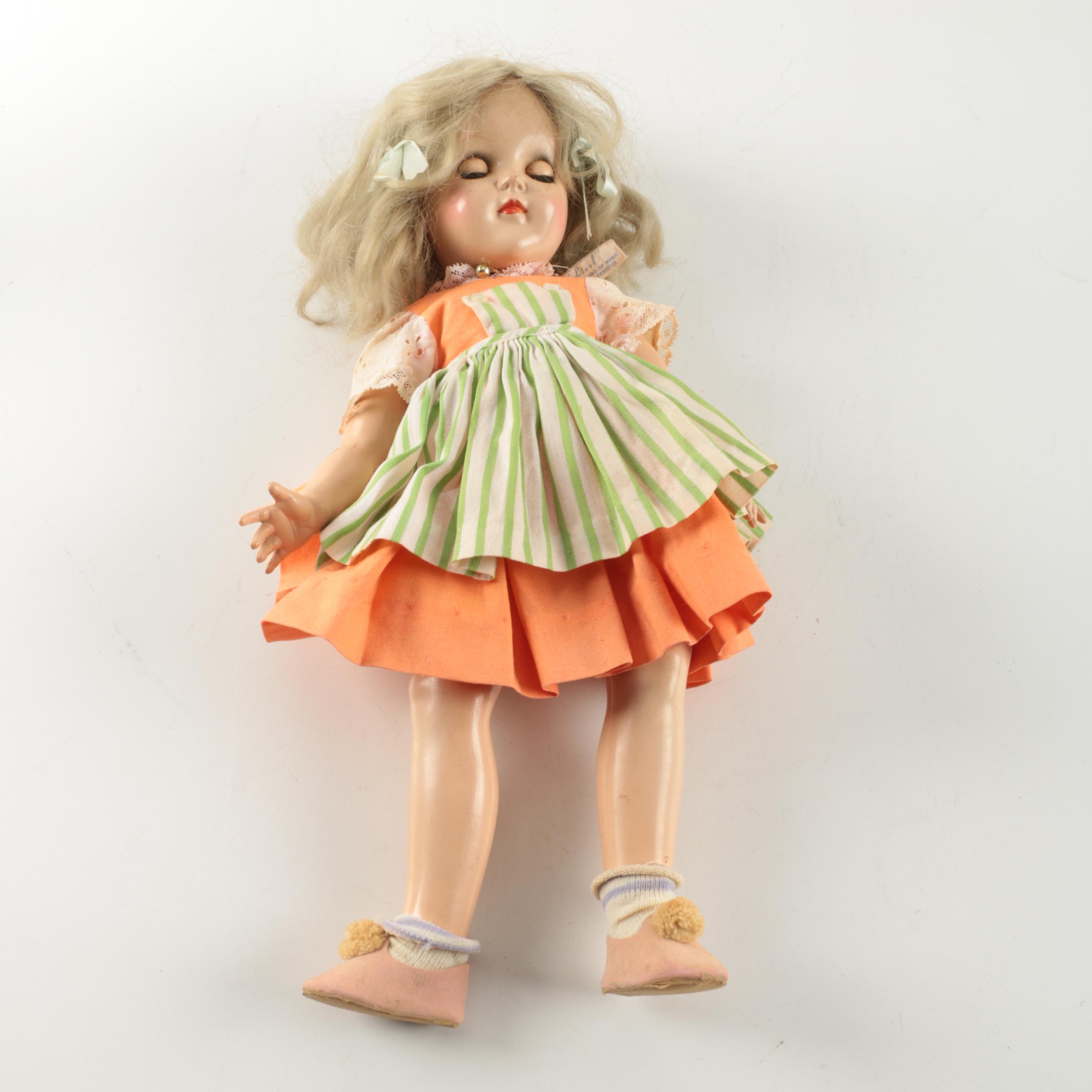 "Liesl" Madame Alexander Ideal Doll P-91