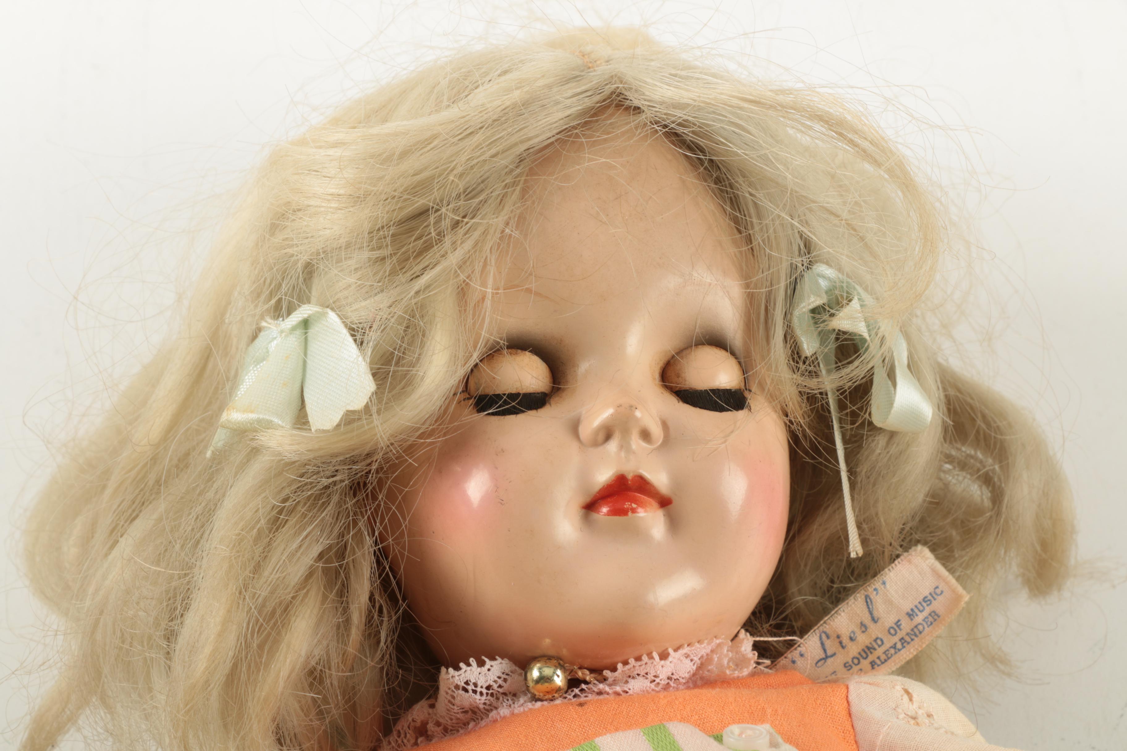 "Liesl" Madame Alexander Ideal Doll P-91