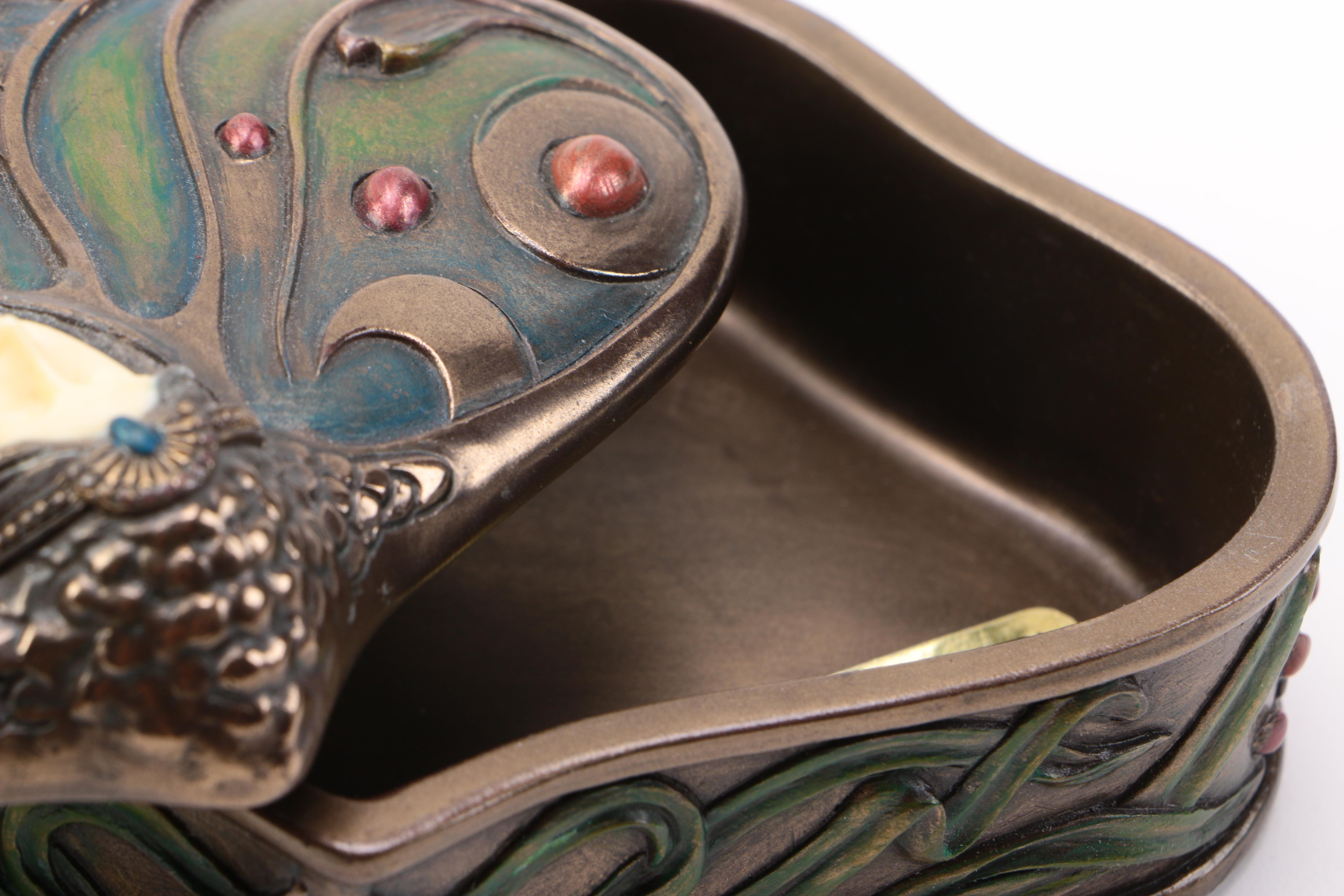 Art Nouveau Style Trinket Box by Summit Collection