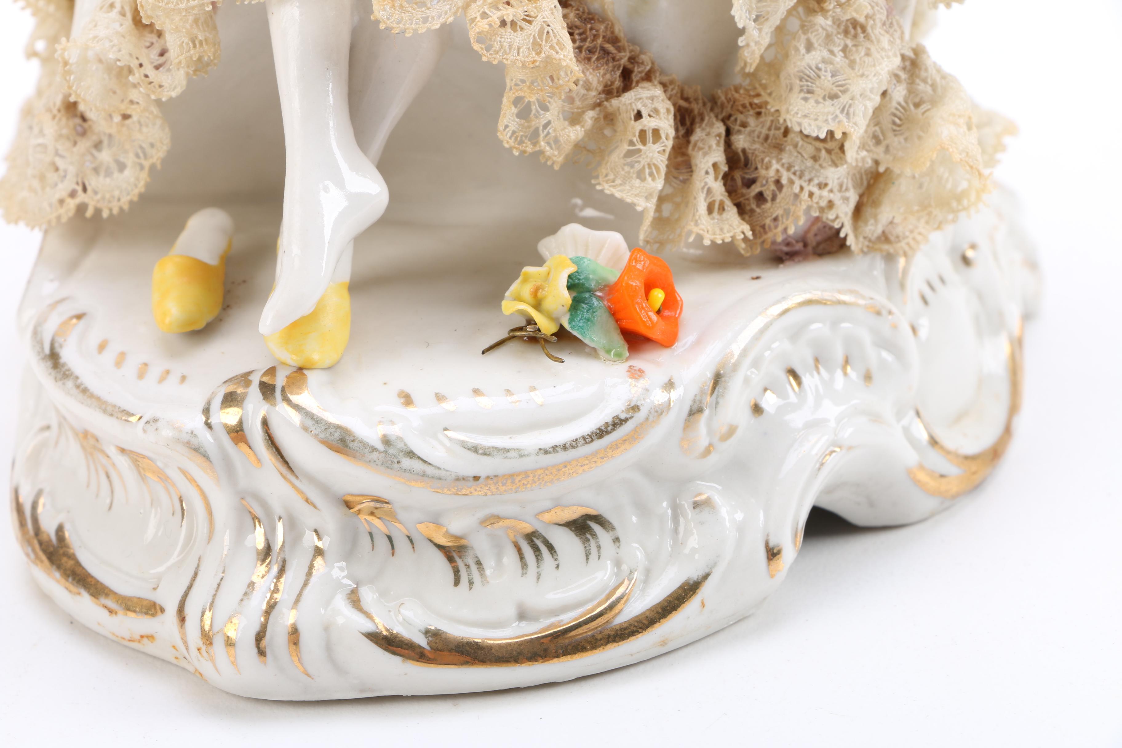 Vintage Friedrich Wilhelm Wessel Frankenthal Figurines