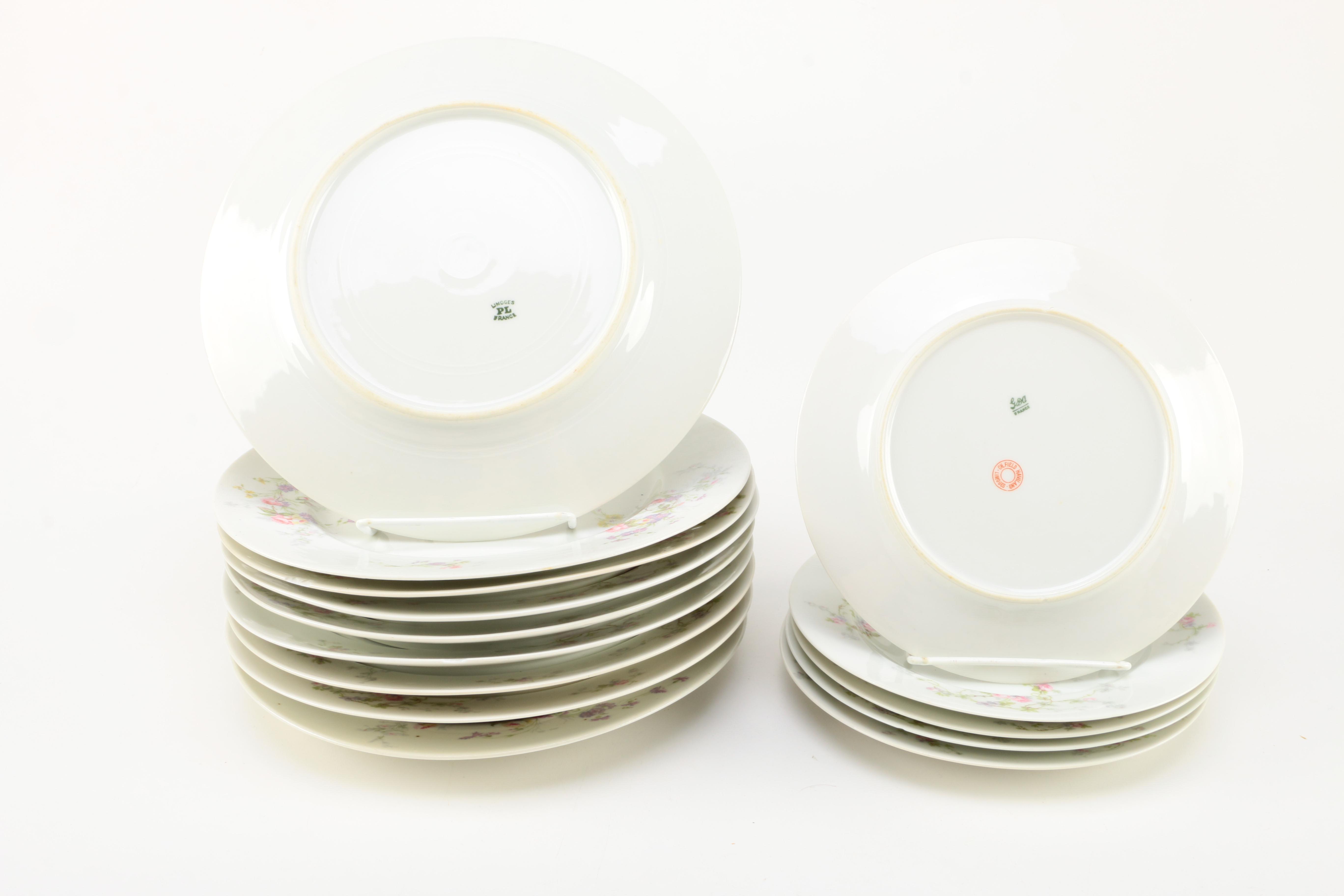 CH Field Haviland Limoges Tableware Set