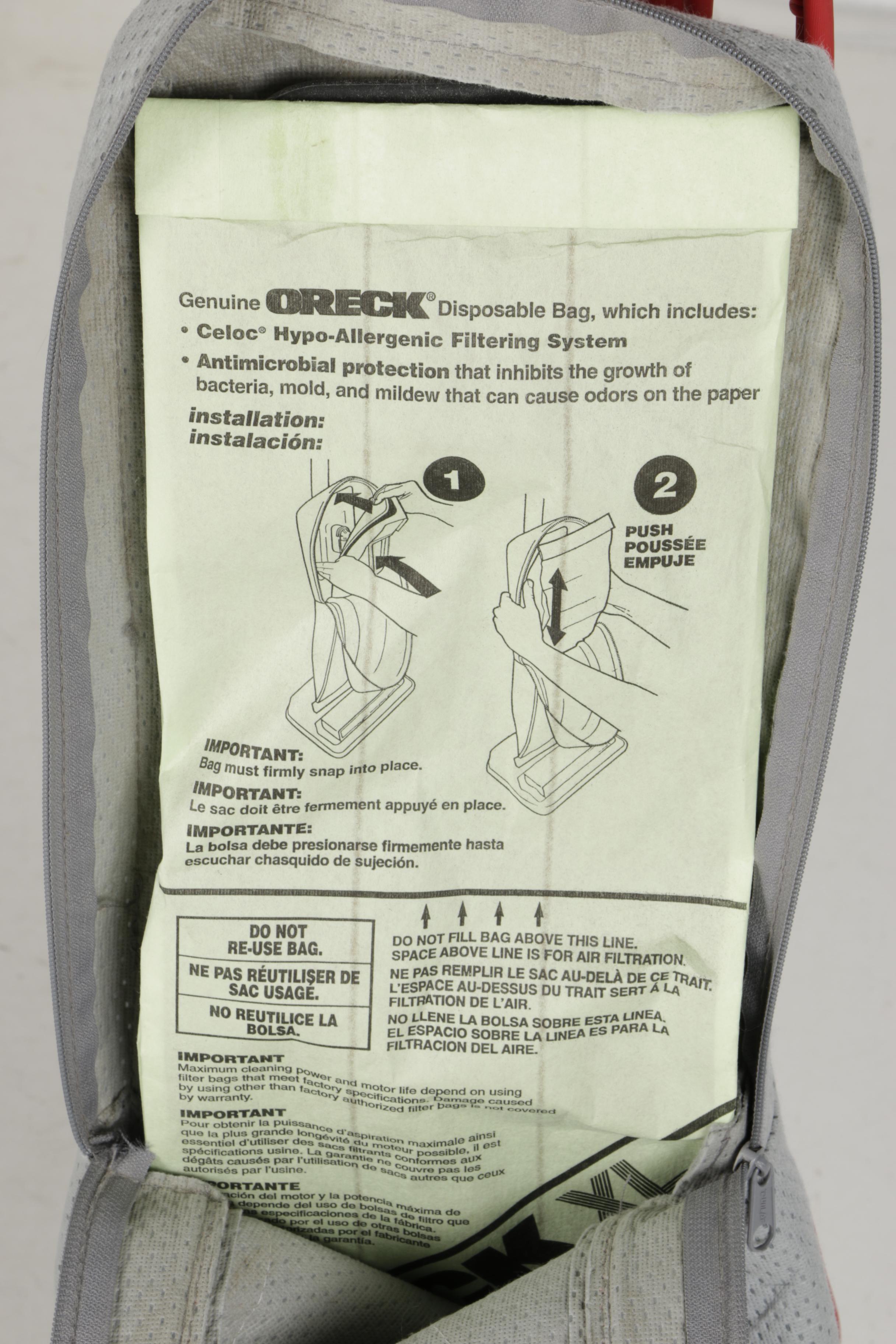 Oreck XL Commercial Vacuum