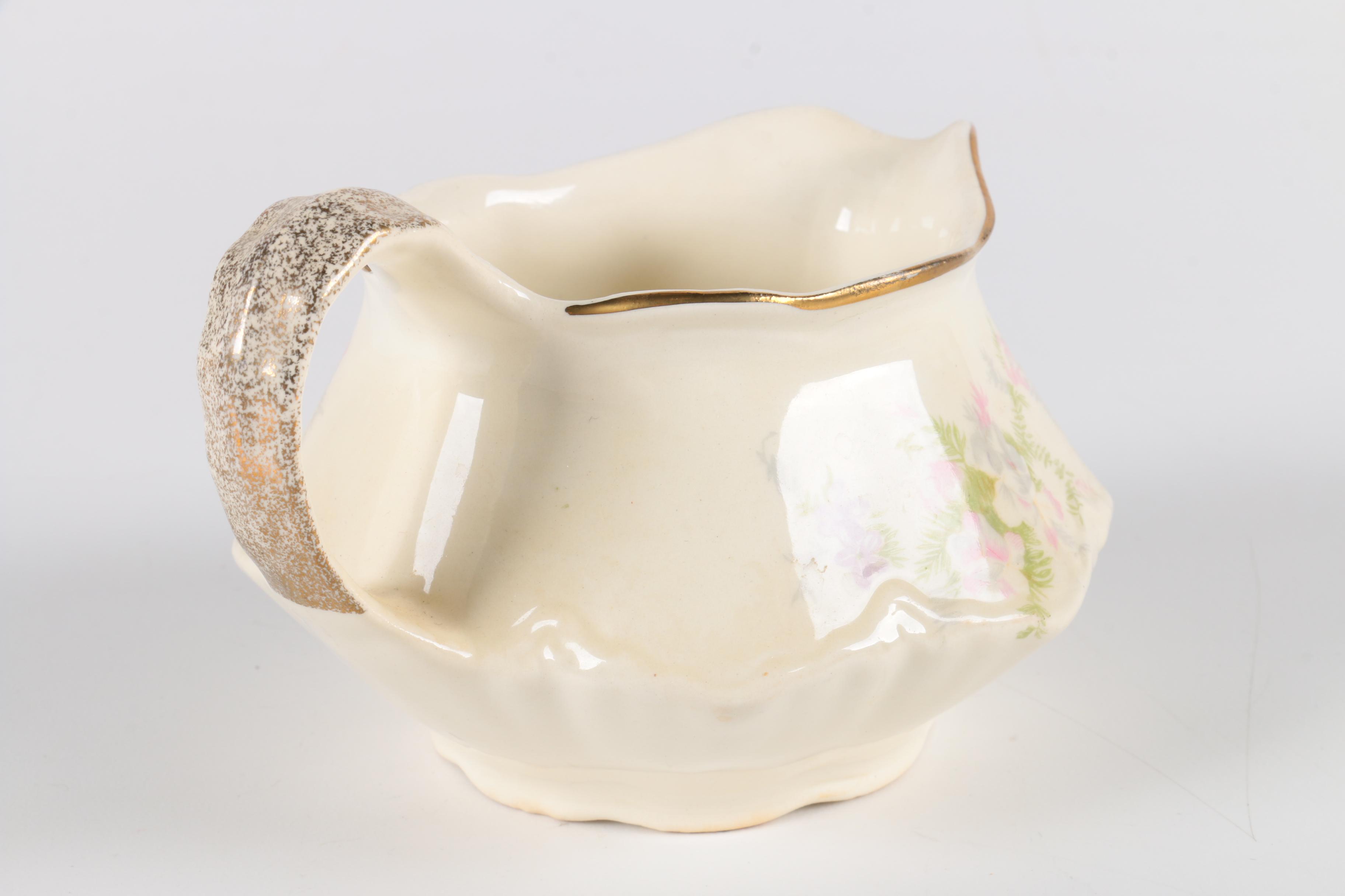 Homer Laughlin Floral Tableware Set