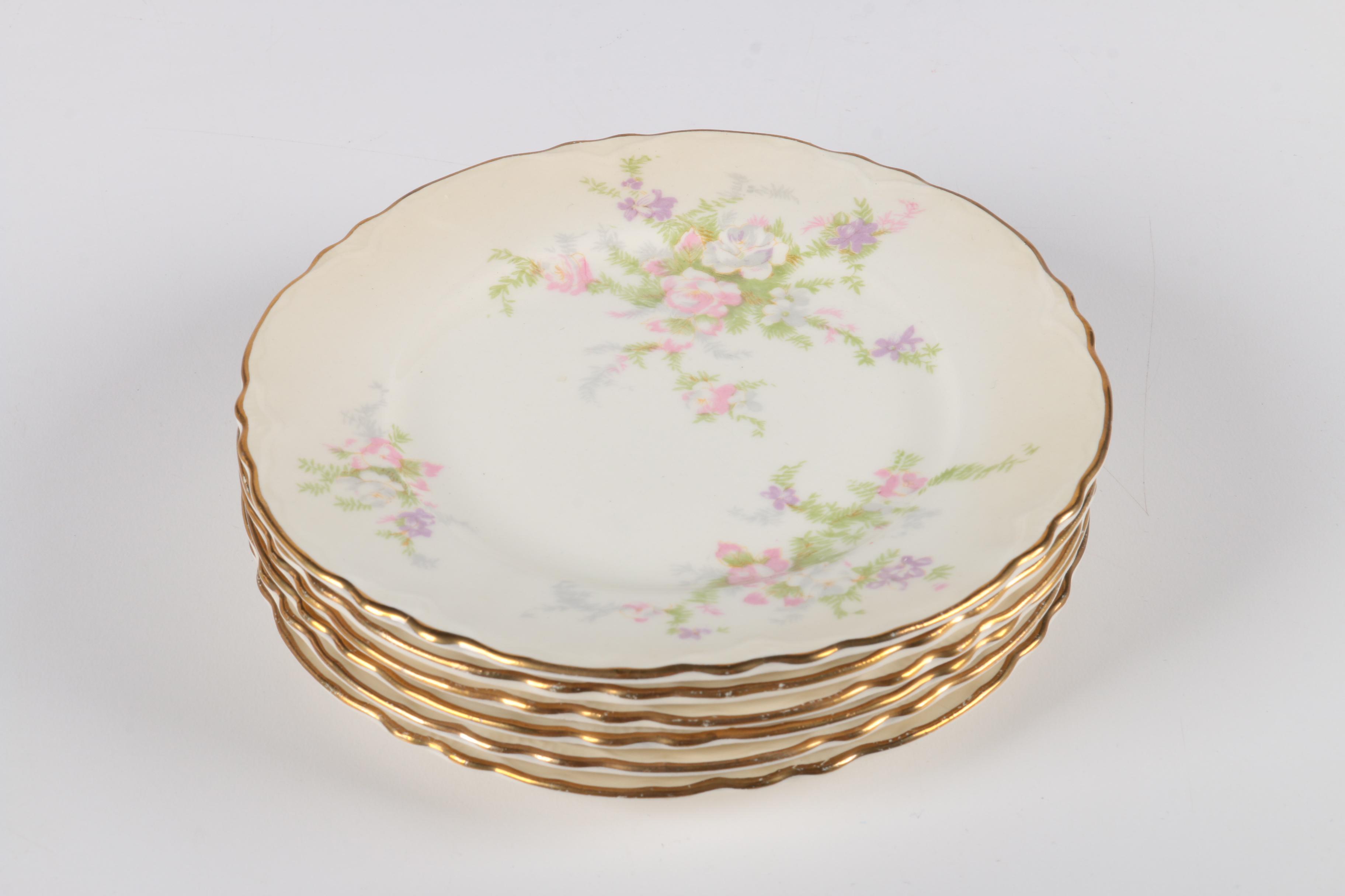 Homer Laughlin Floral Tableware Set